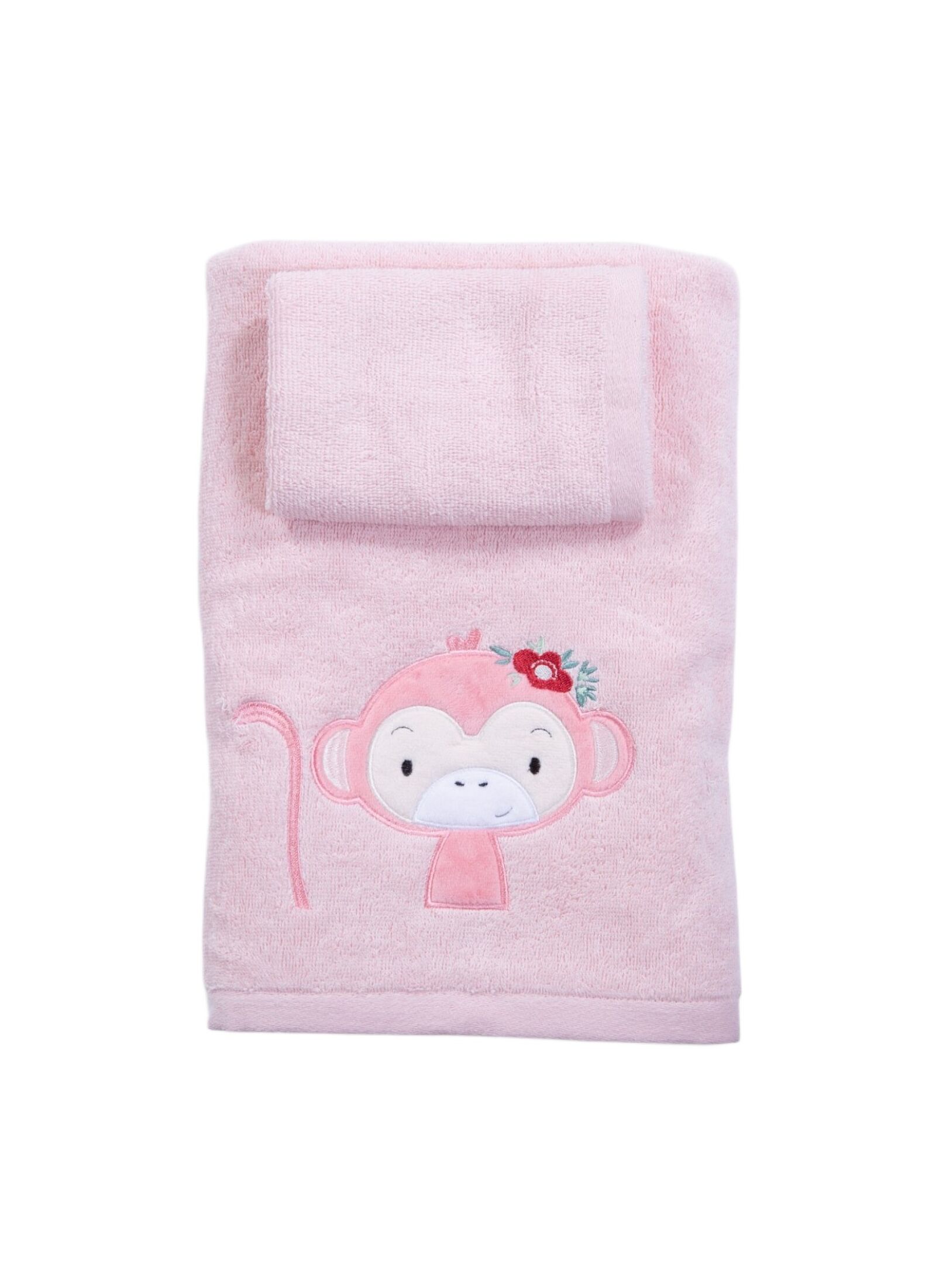 TOWEL SET (2PCS) WILD &AMP; SWEET PINK