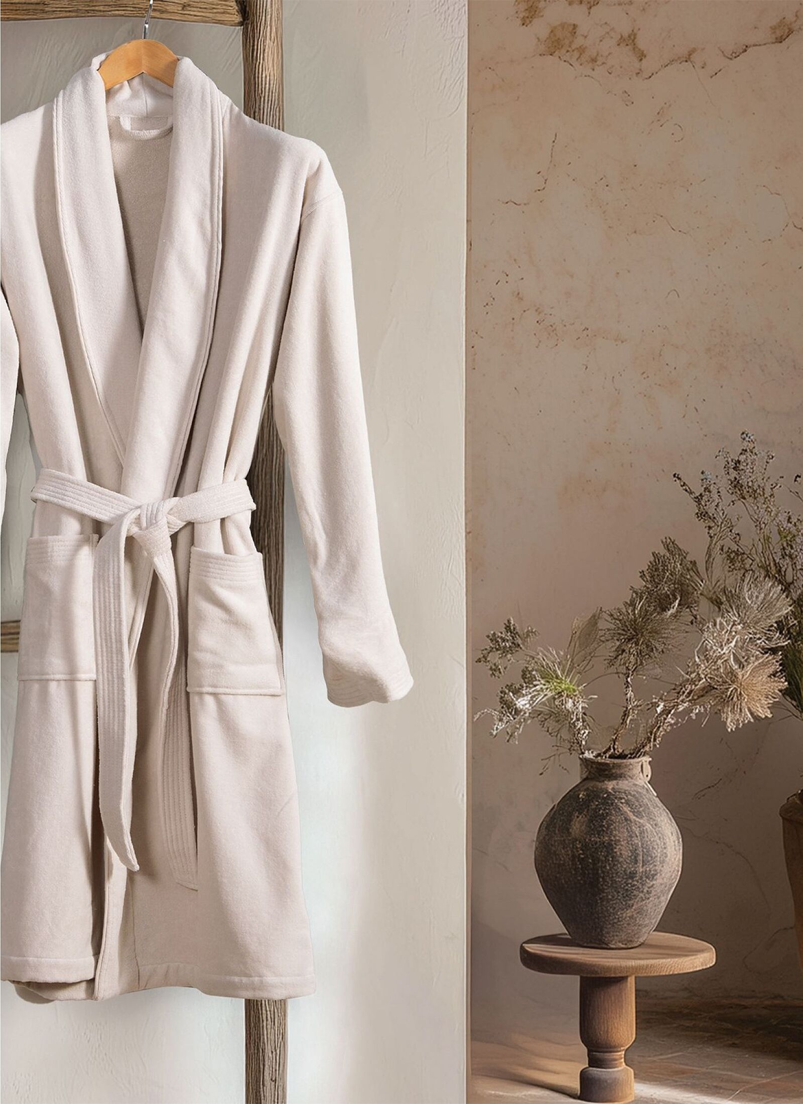 BATHROBE UNIT BEIGE