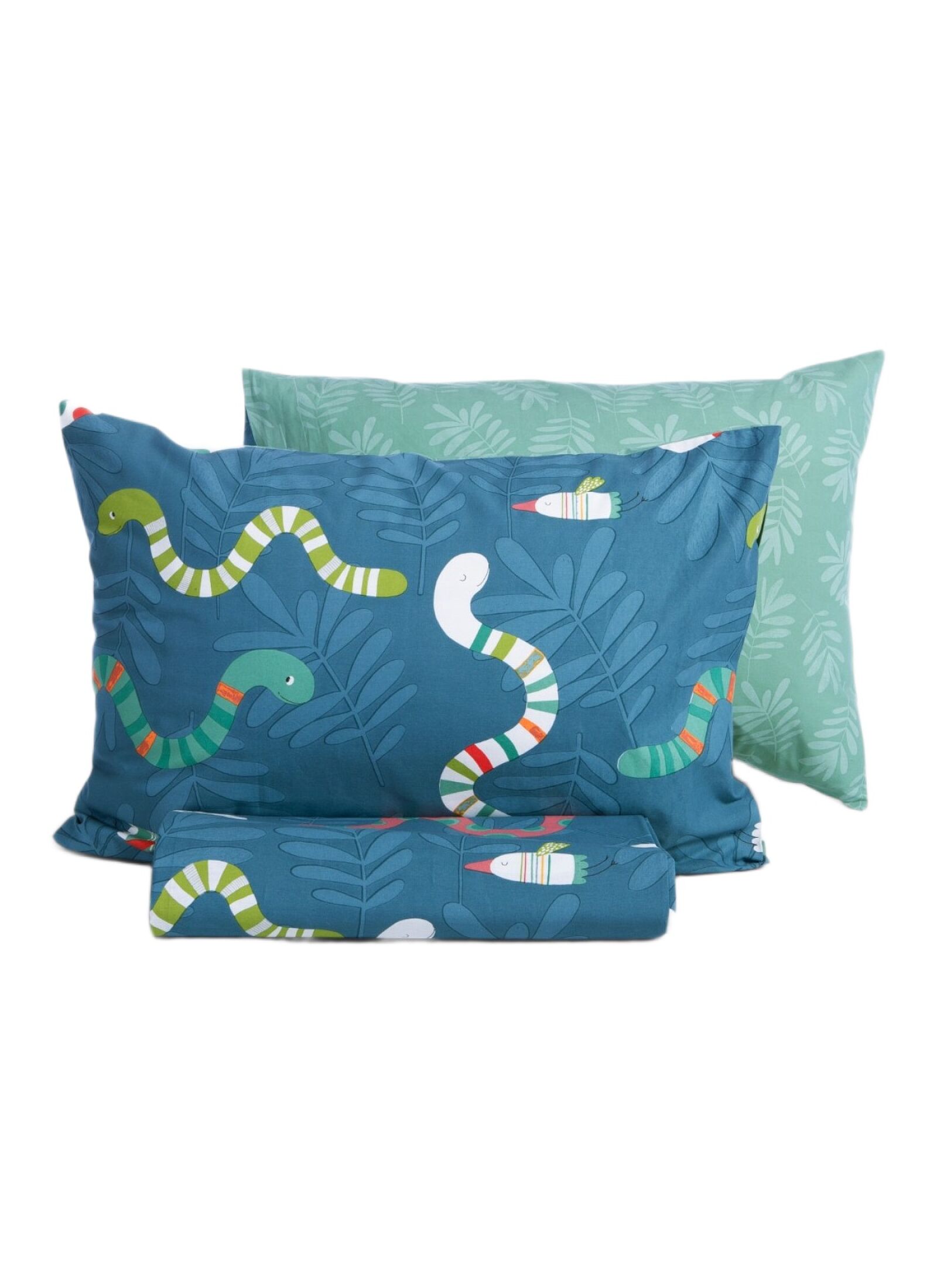 SINGLE DUVET COVER SET WARMS PETROL