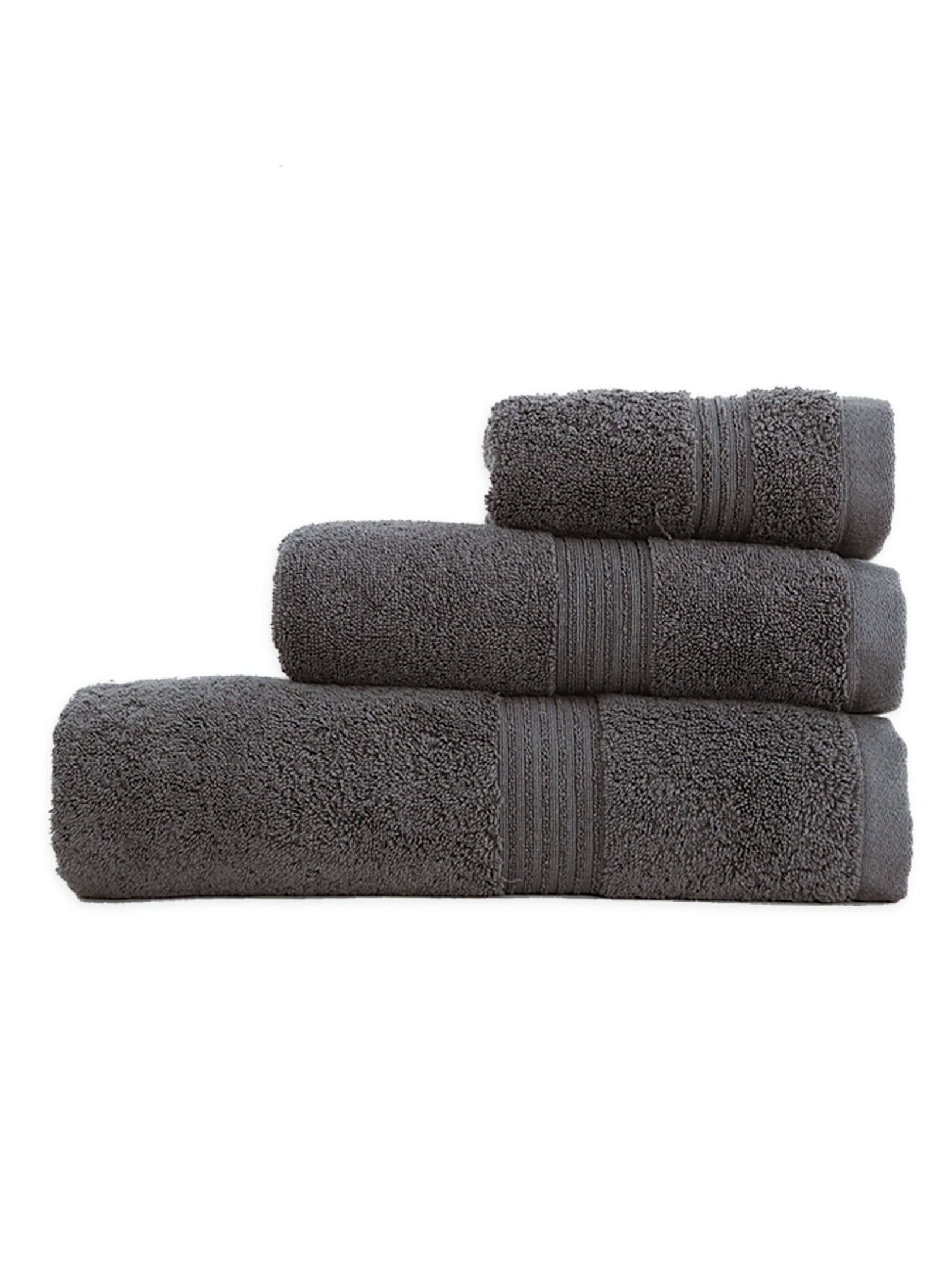 TOWEL AEGEAN ANTHRACITE