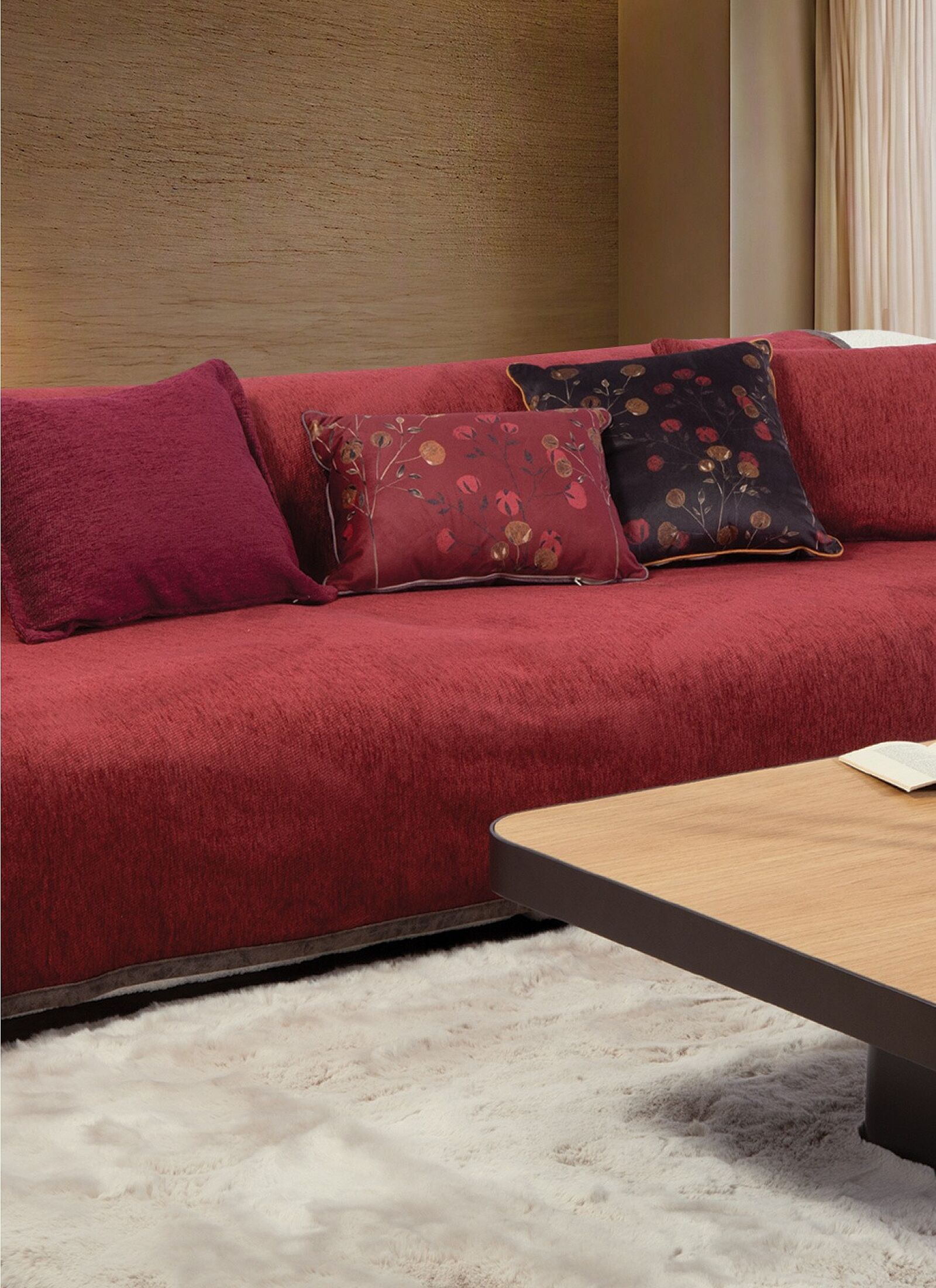 THROW TANGER BORDO PAPRIKA