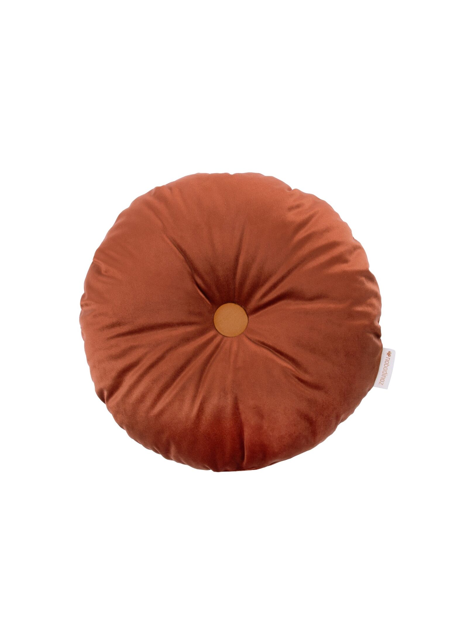 CUSHION VELVET WILD BROWN