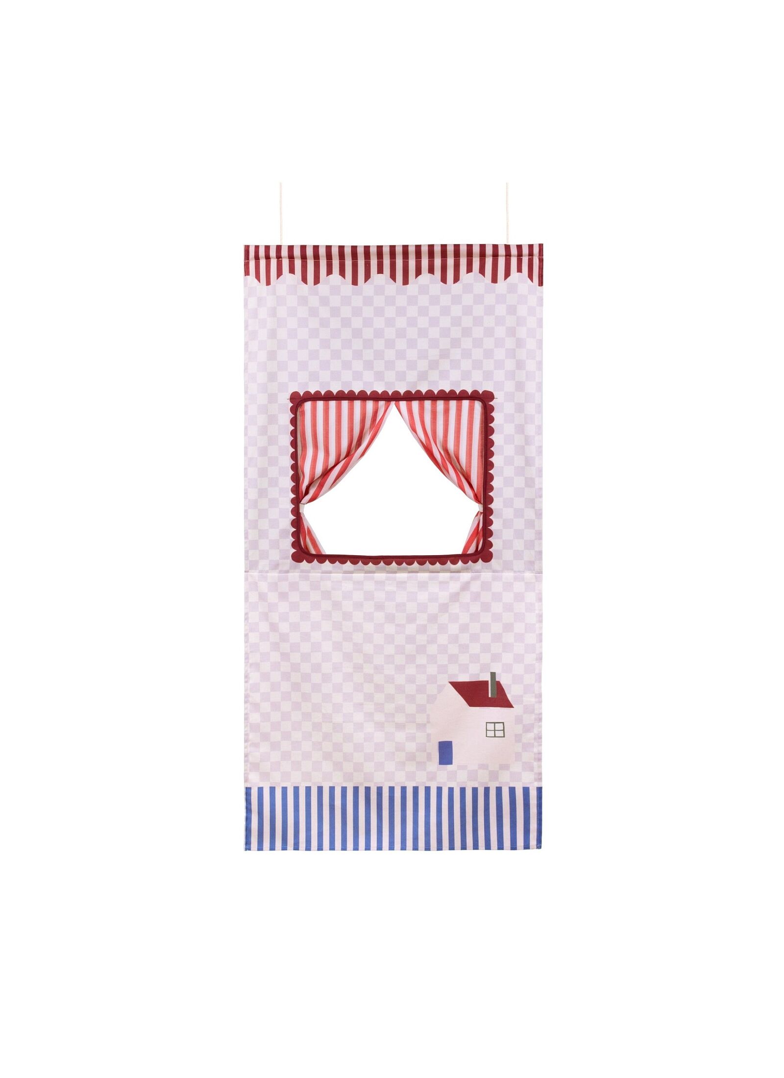 PUPPET SHOW LILAC CHECKS SWEET HOME