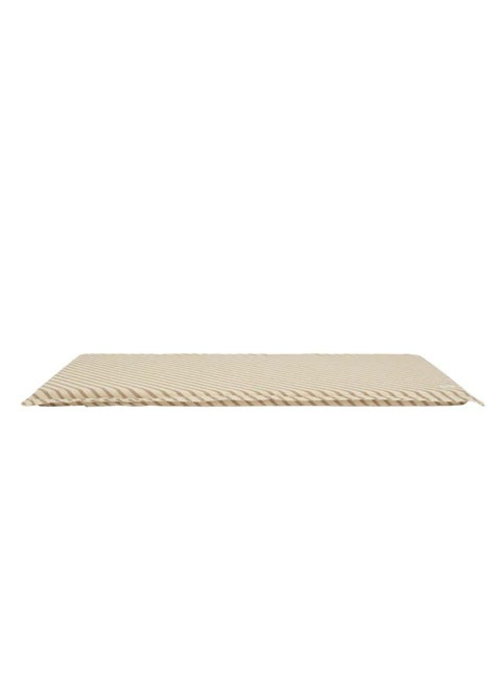 FLOOR MAT STRIPES NATURAL