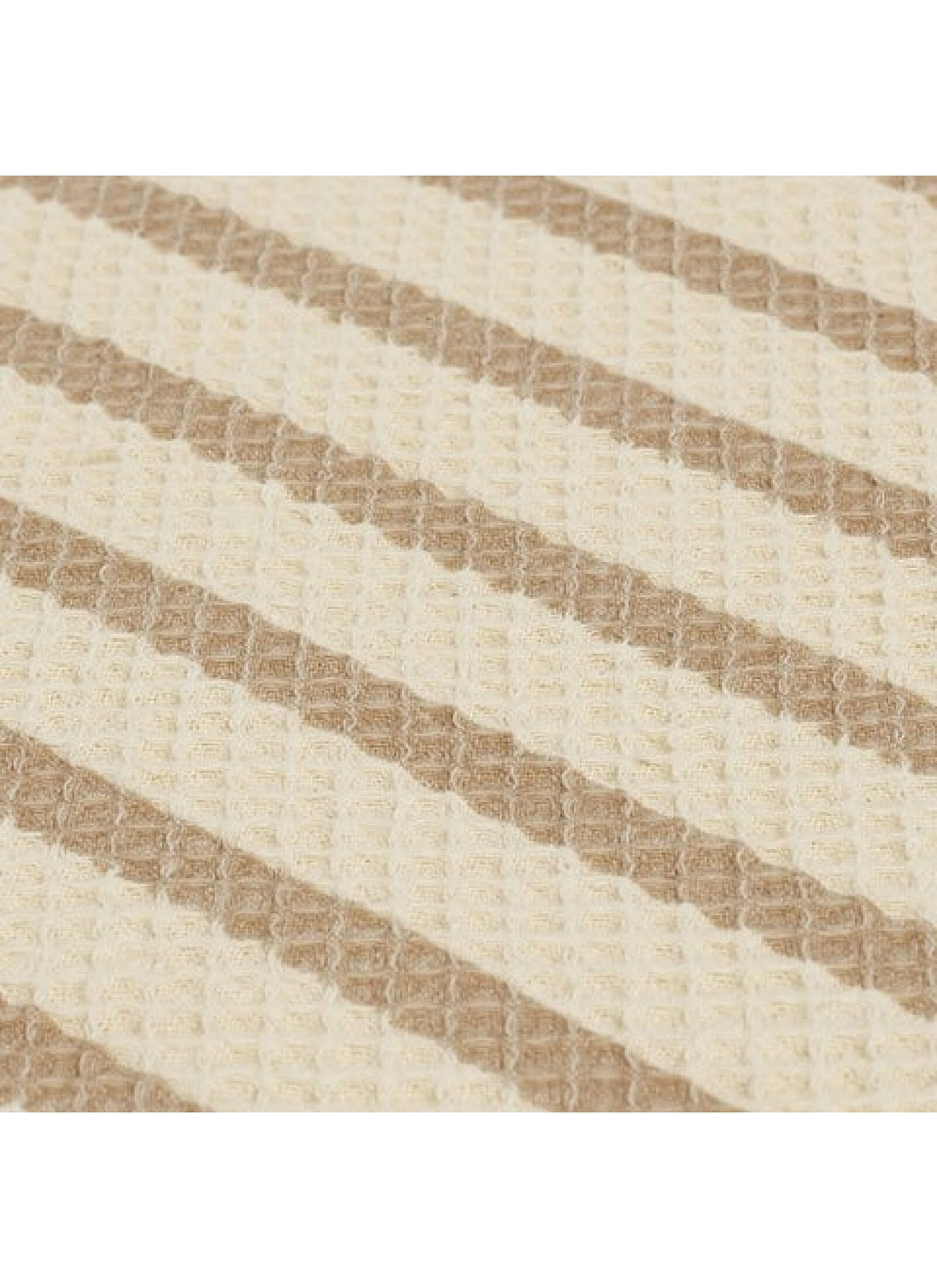 FLOOR MAT STRIPES NATURAL