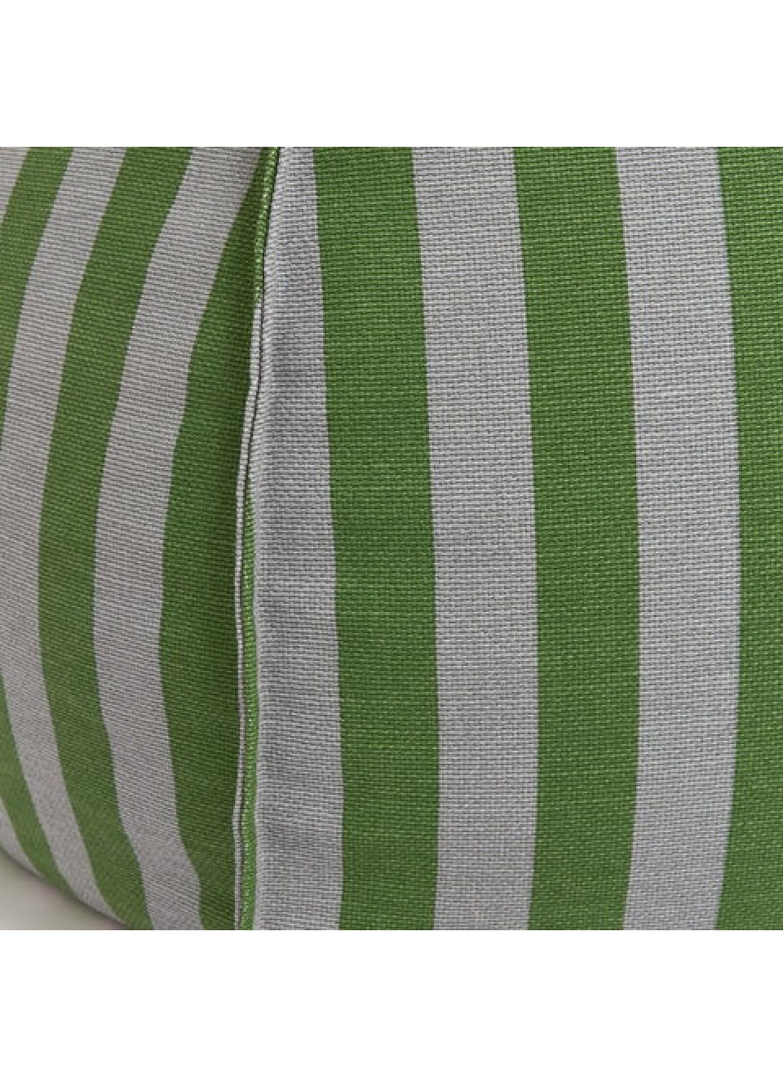 FLOOR CUSHION GREEN BLUE STRIPES
