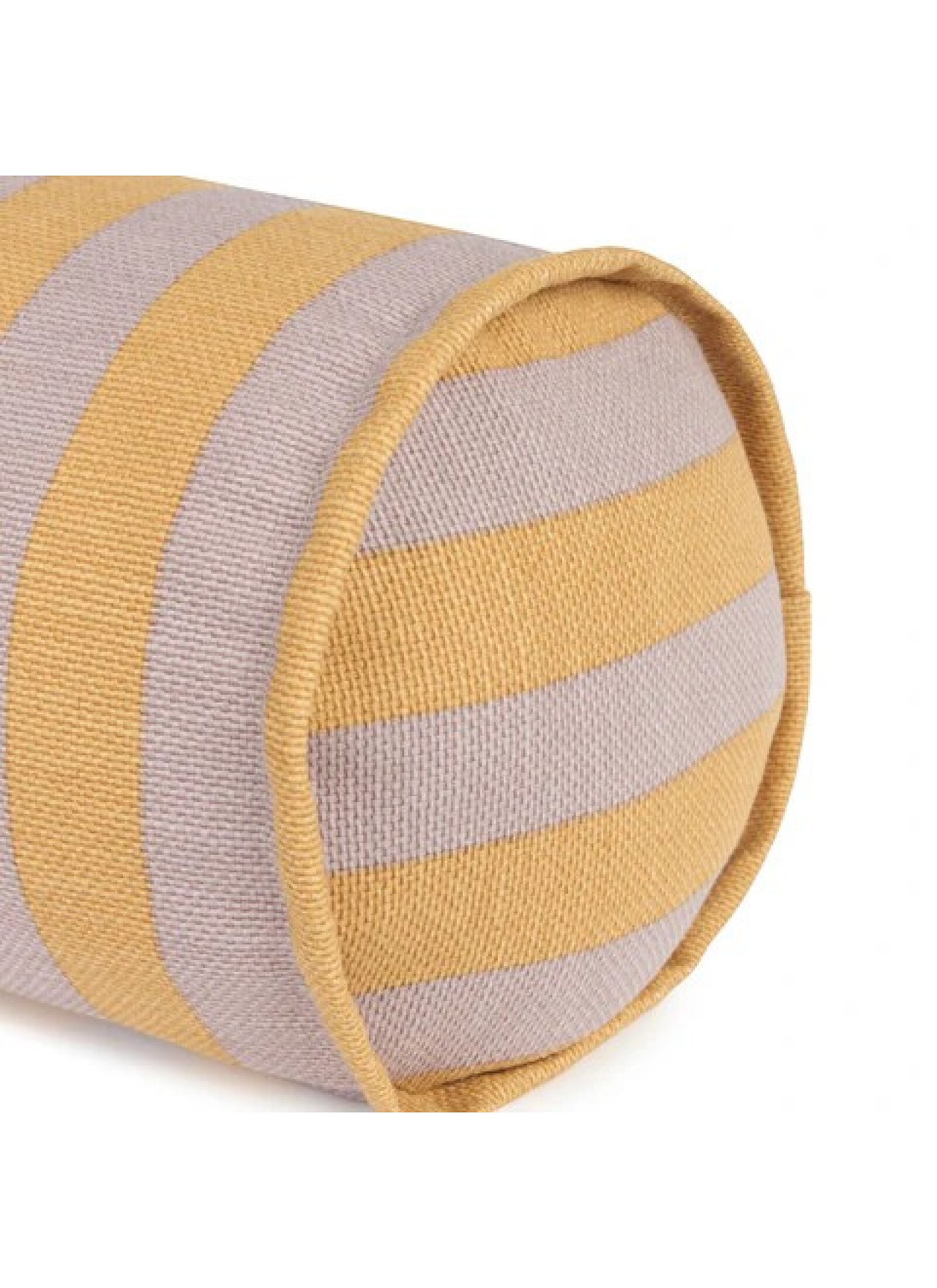 CUSHION (50X18) LILAC YELLOW STRIPES