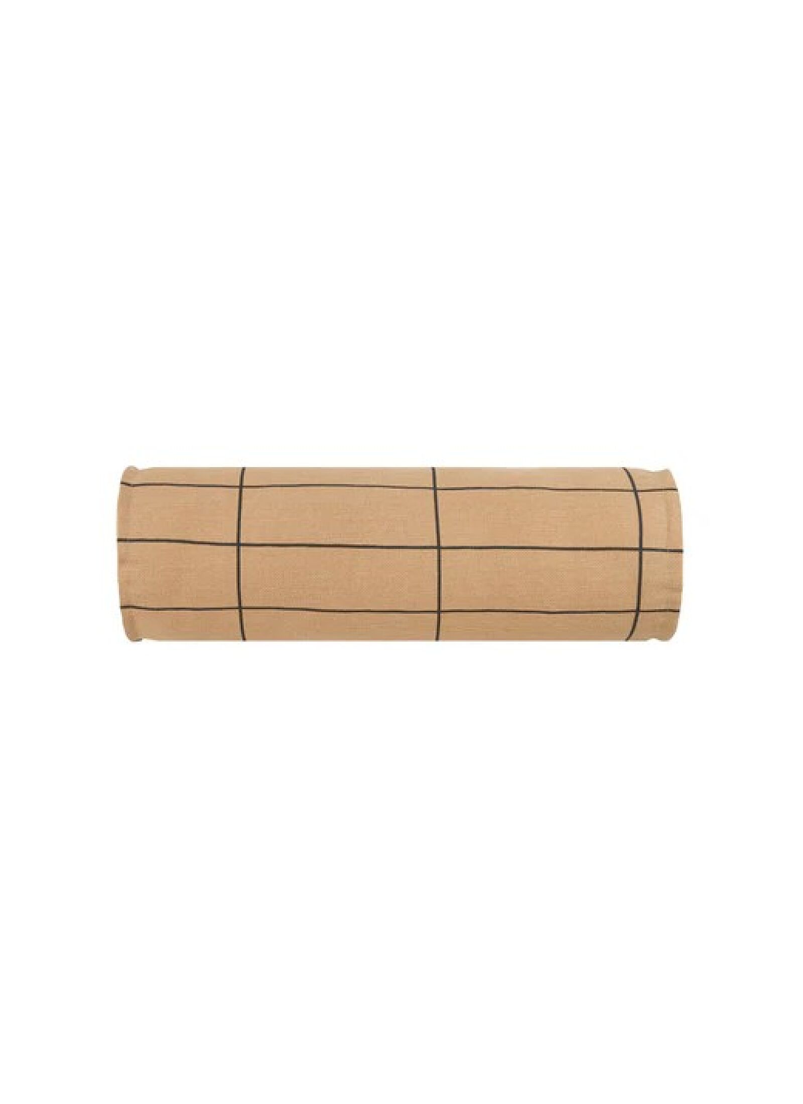 CUSHION (50X18) BROWN BLACK GRID