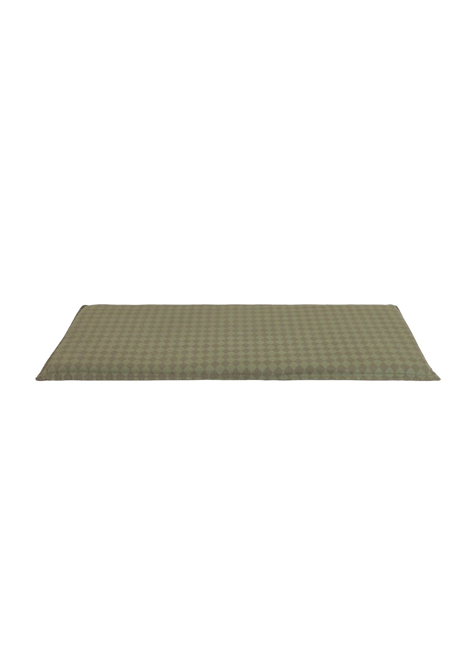 FLOOR MAT GREEN HARLEQUIN