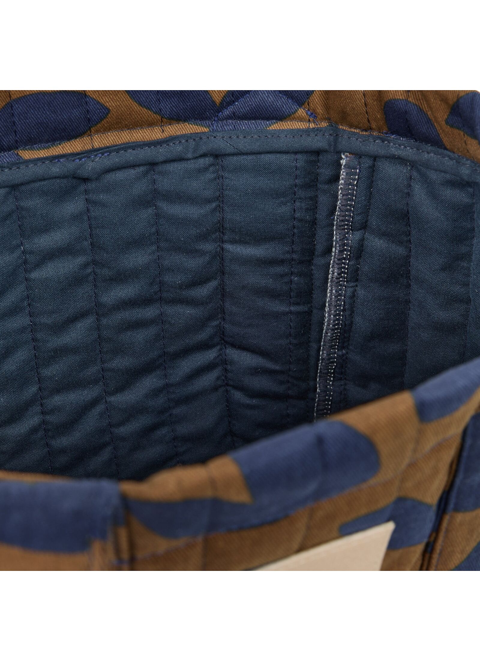STROLLER ORGANIZER BLUE LEAVES