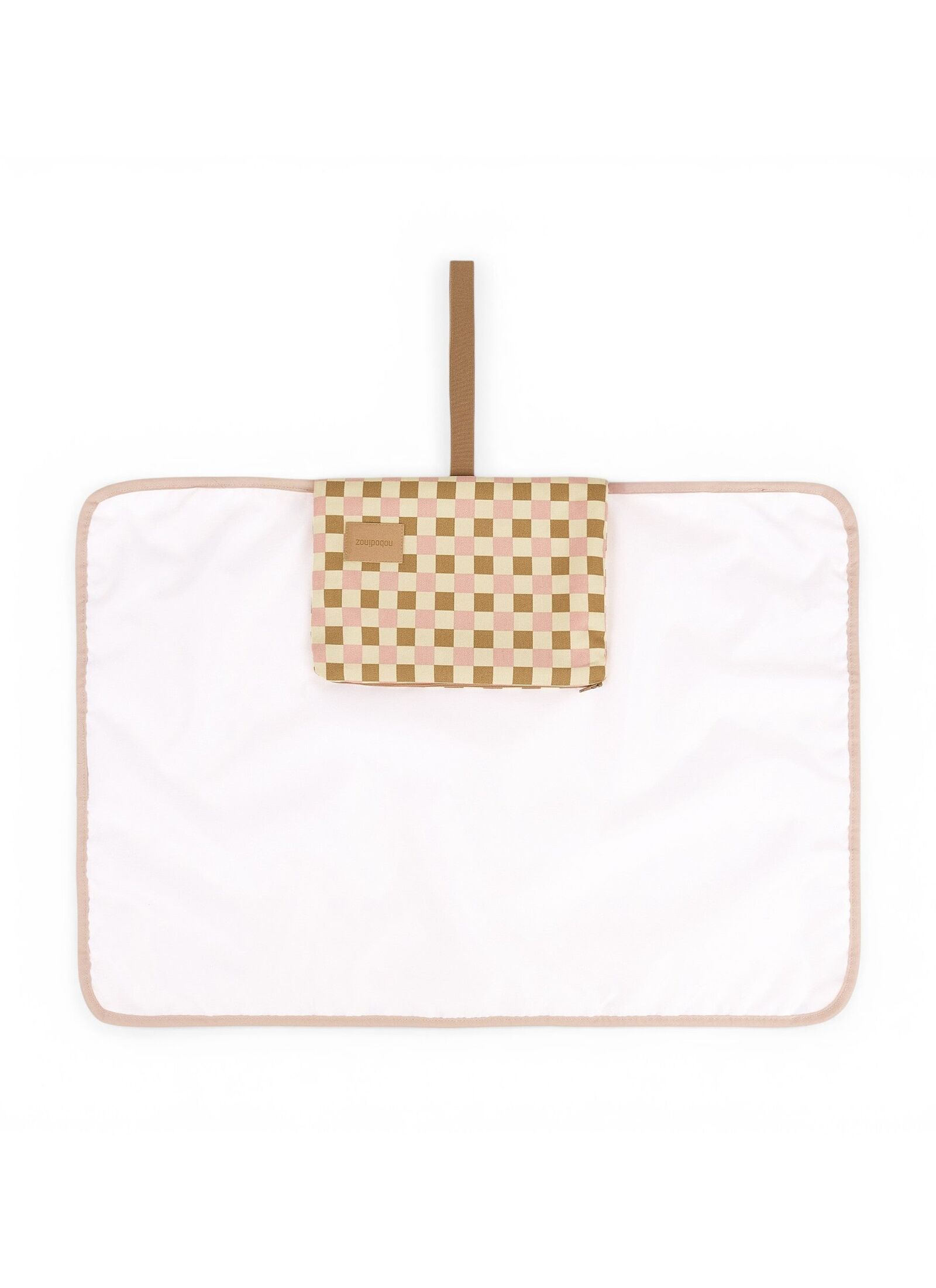 CHANGING PAD YELLOW PINK MOSAIC