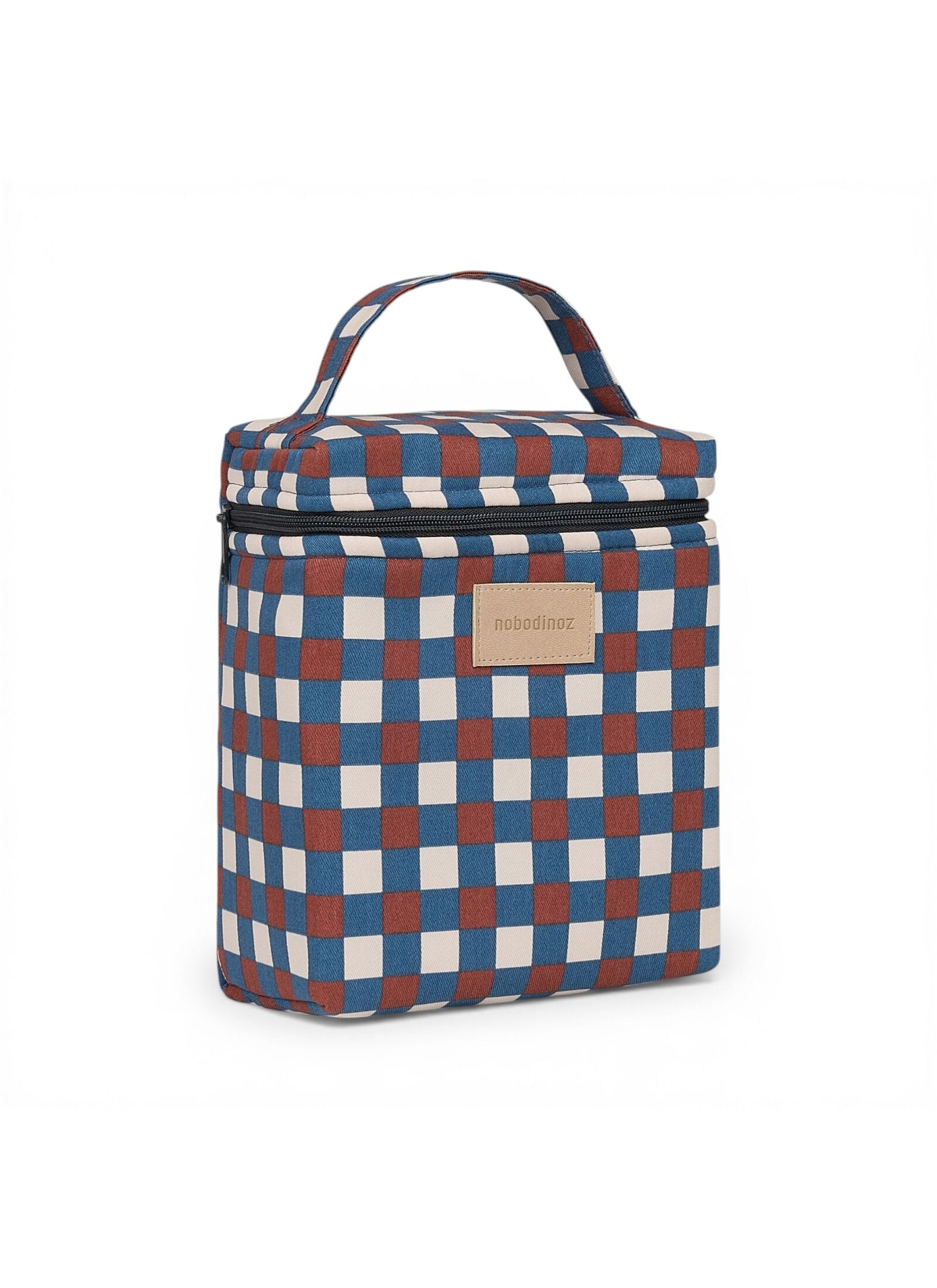 ISOTHERMAL LUNCH BAG BLUE RED MOSAIC