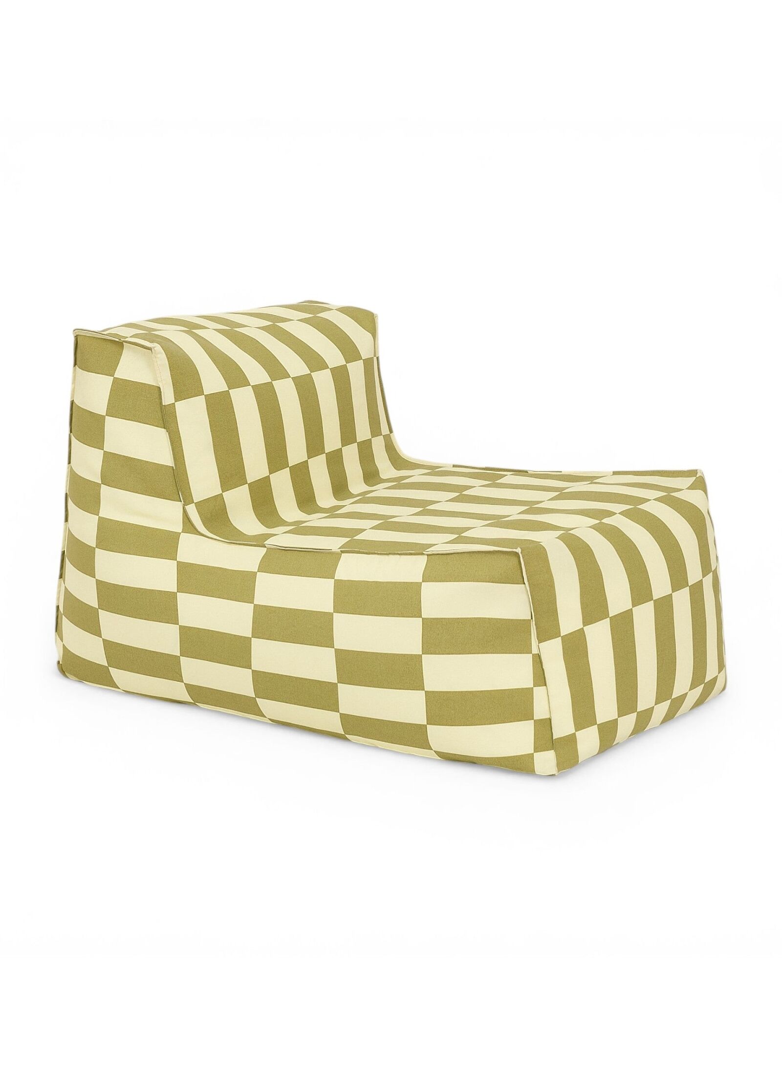 ADULTS' OUTDOOR POUF CHAIRS LIME TILES