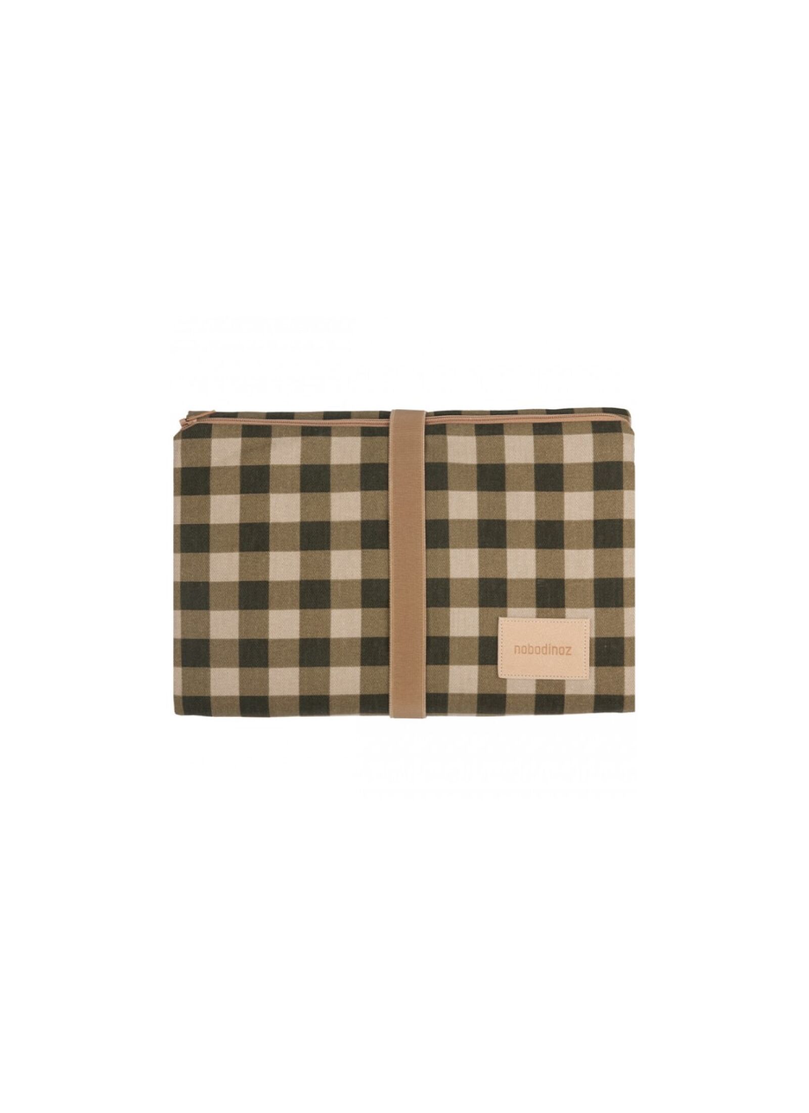 CHANGING PAD HYDE PARK GREEN CHECKS