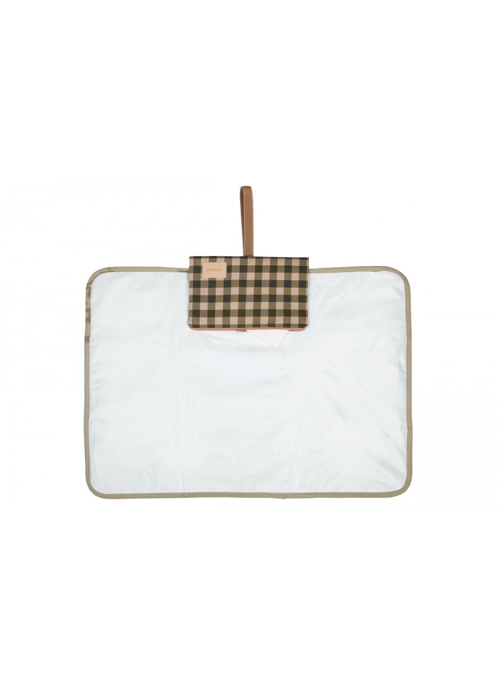 CHANGING PAD HYDE PARK GREEN CHECKS