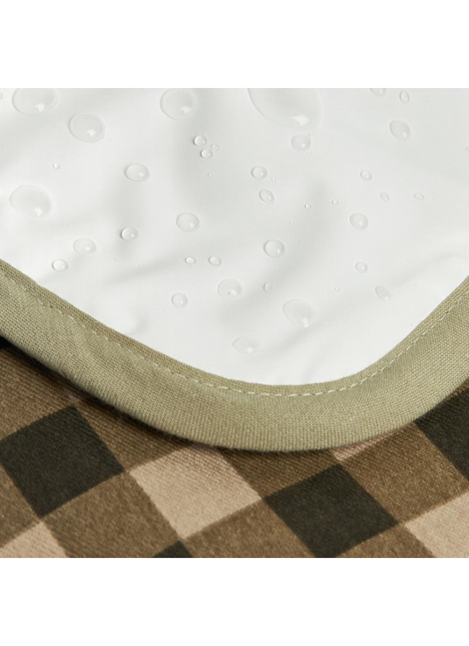 CHANGING PAD HYDE PARK GREEN CHECKS