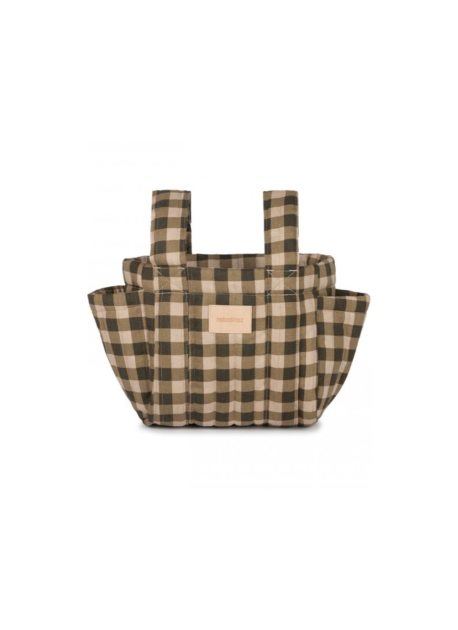 STROLLER ORGANIZER HYDE PARK GREEN CHECKS