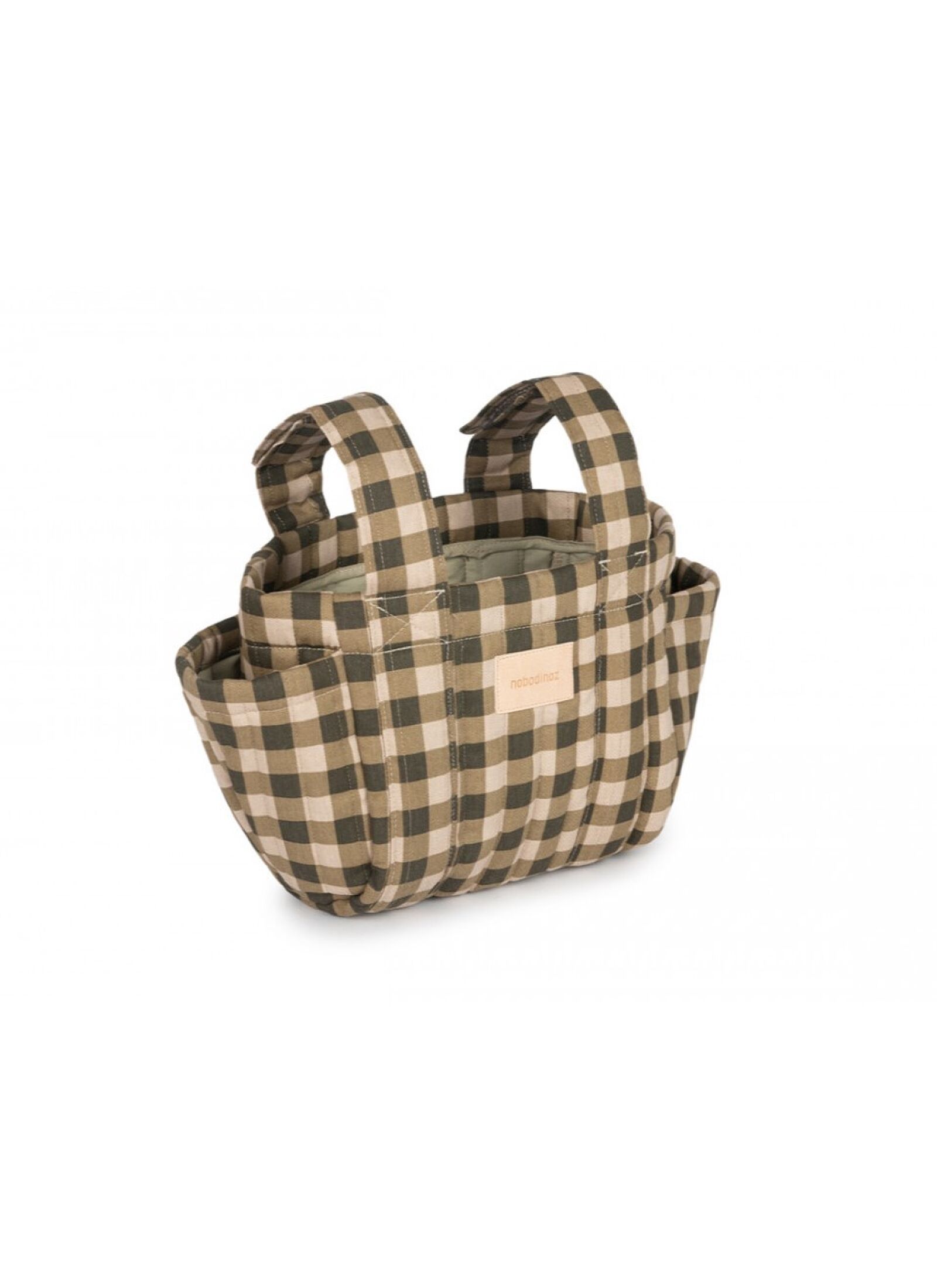 STROLLER ORGANIZER HYDE PARK GREEN CHECKS
