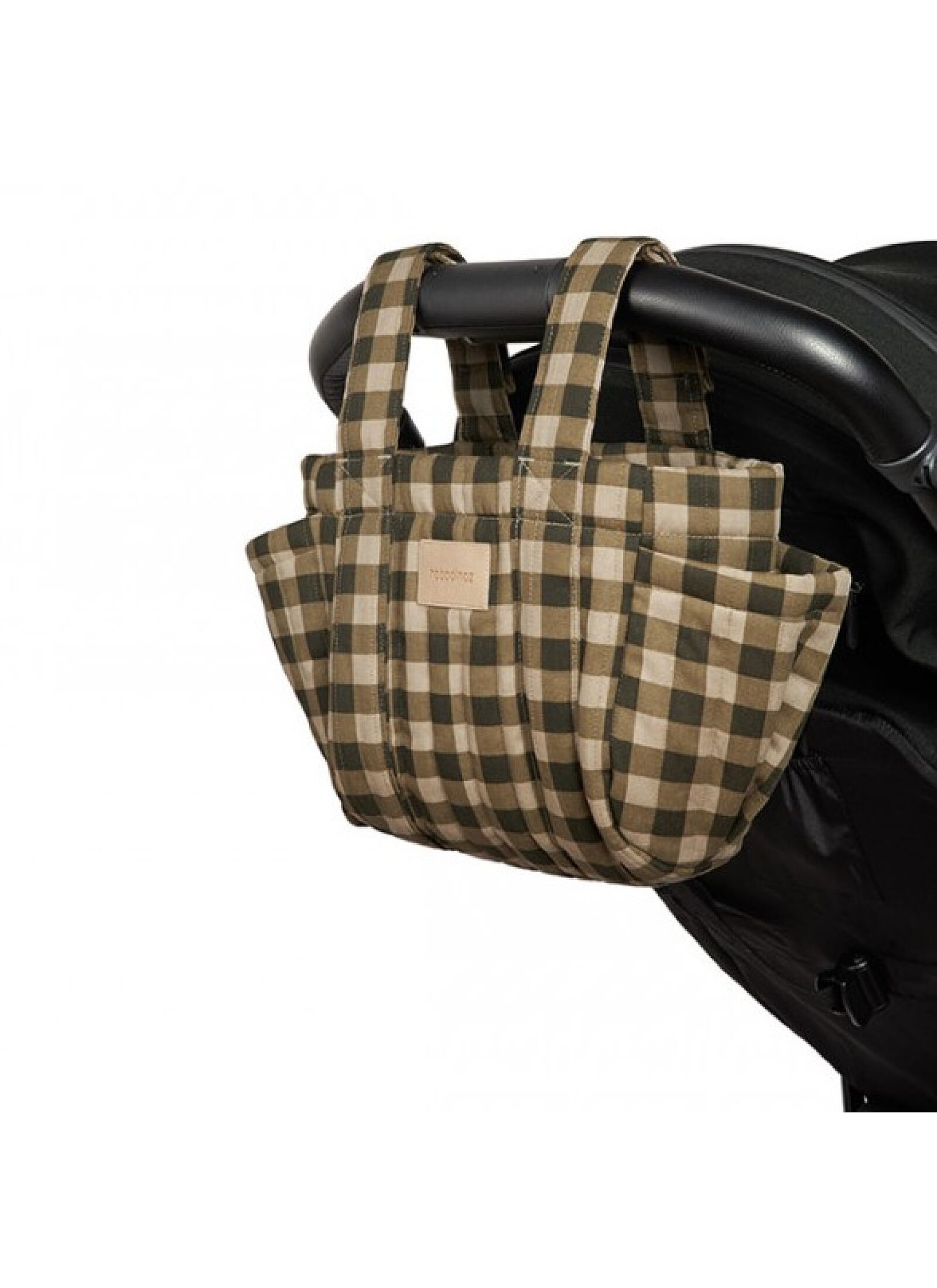 STROLLER ORGANIZER HYDE PARK GREEN CHECKS
