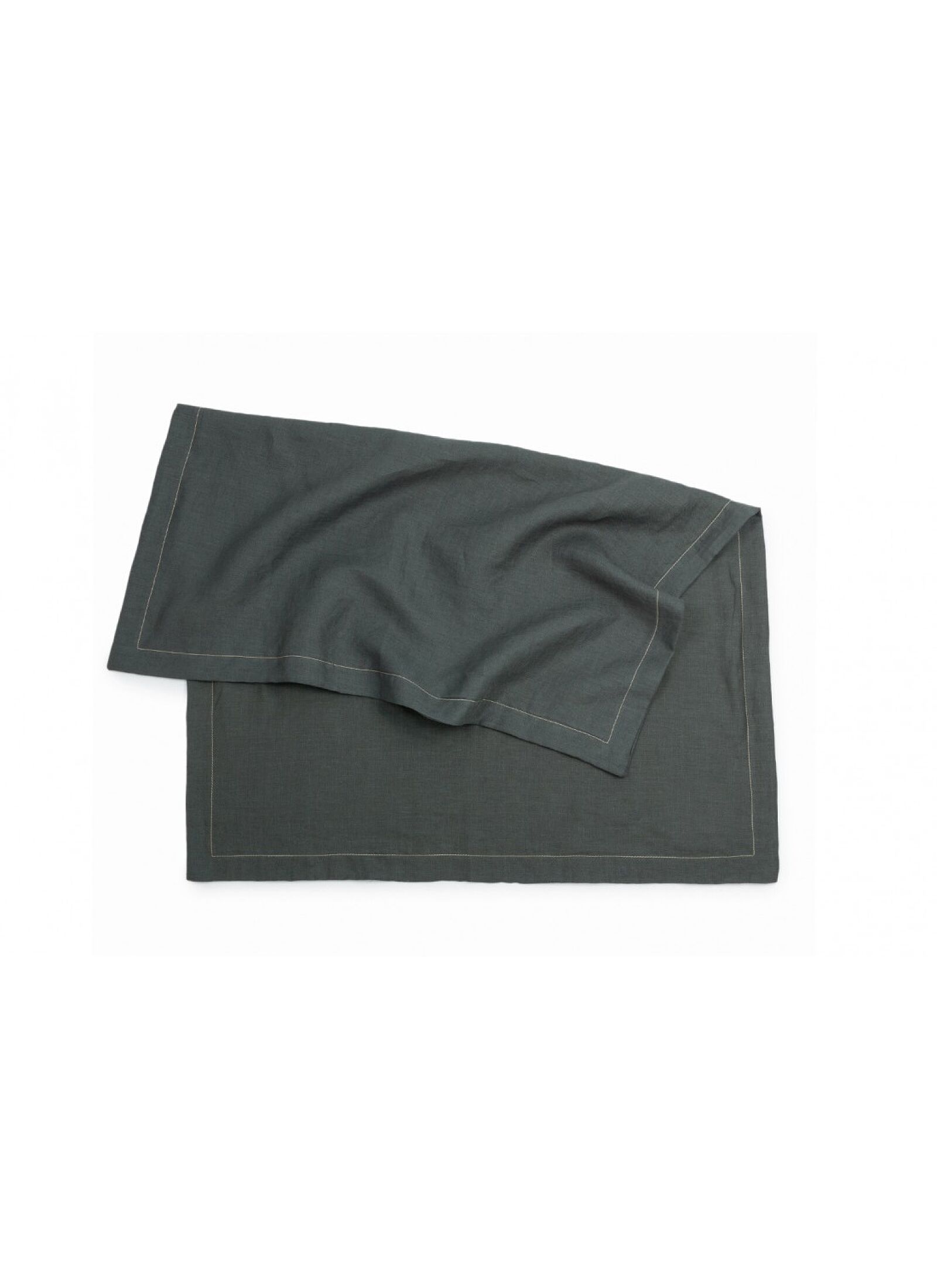 LINEN BLANKET (70X90) LIN GREEN BLUE