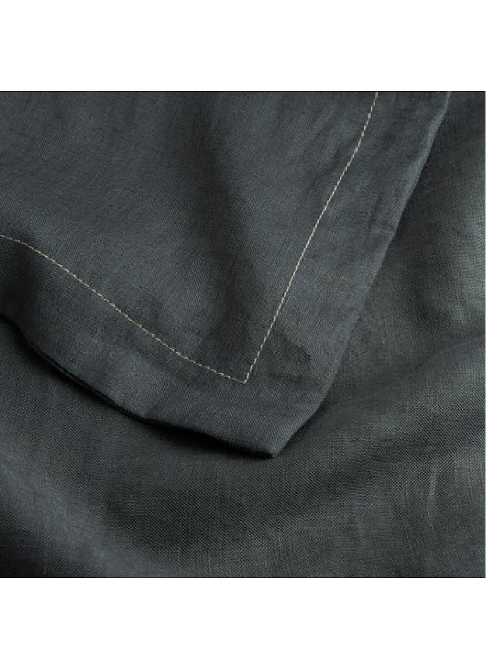 LINEN BLANKET (70X90) LIN GREEN BLUE