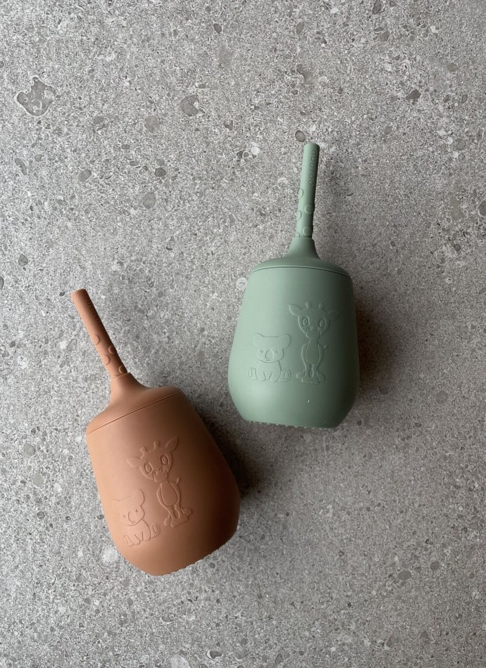 STRAW CUP ADITA DUSTY GREEN