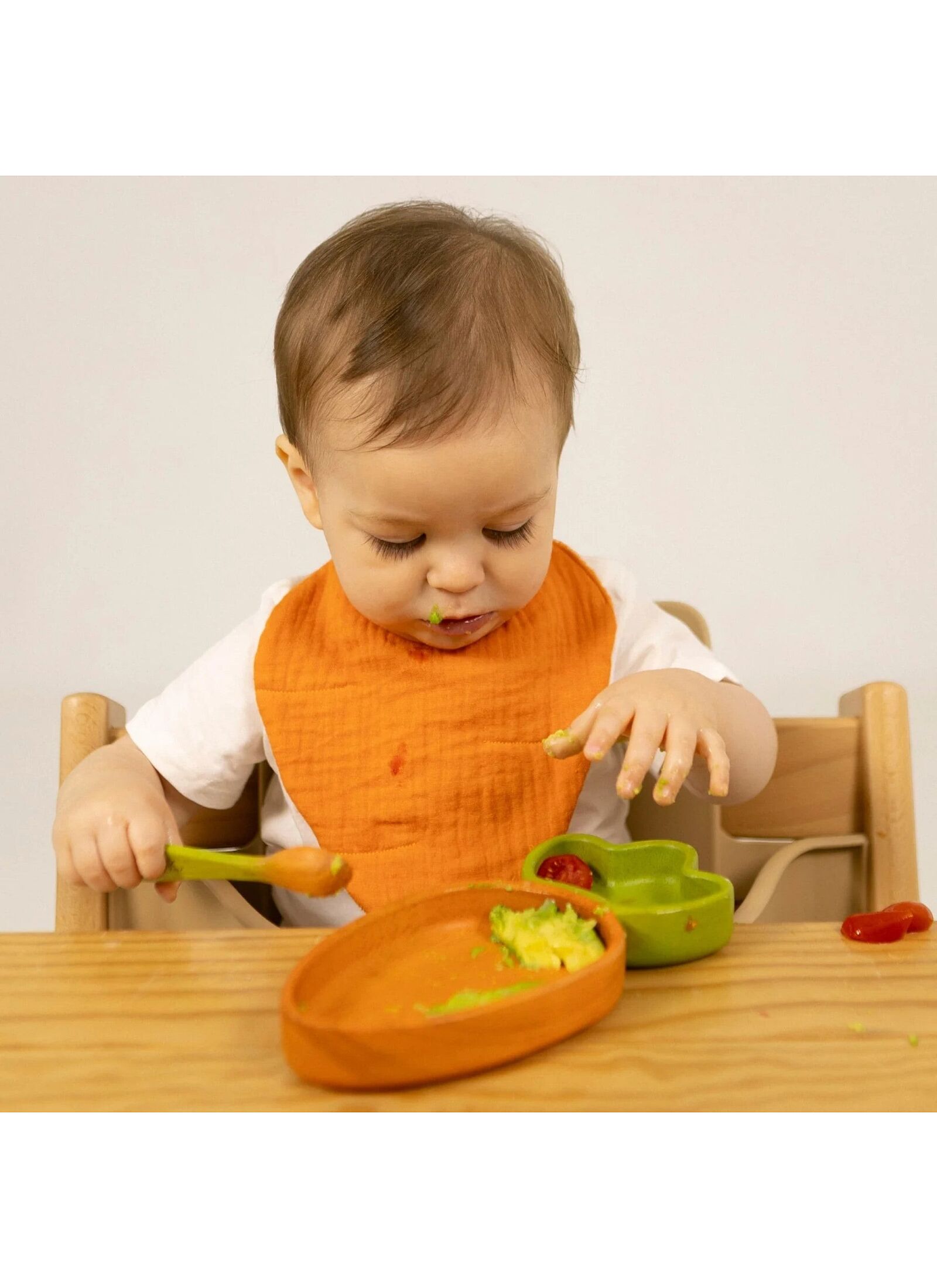 SET PLATE &AMP; SPOON CARROT
