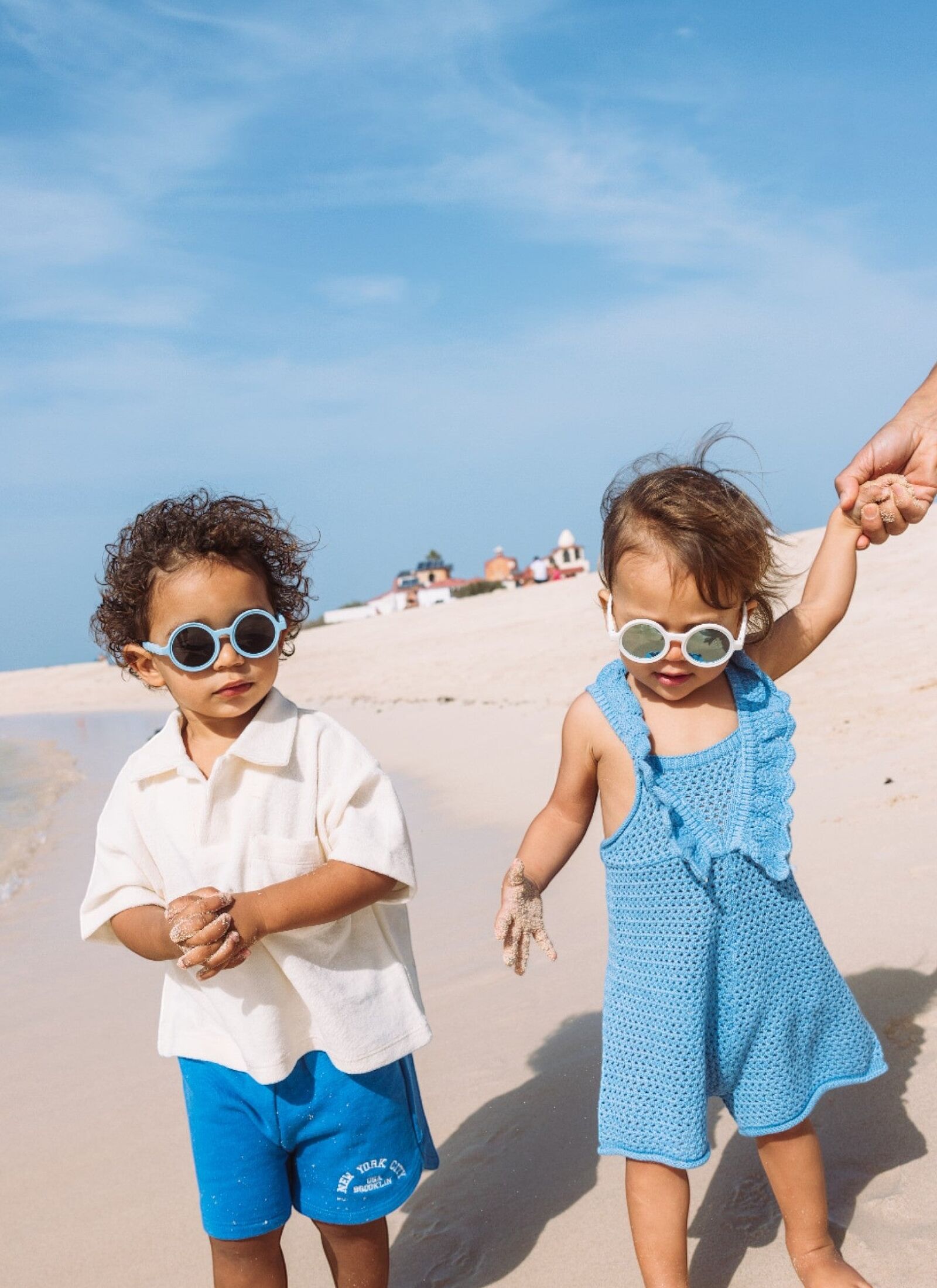 CHILDREN'S SUNGLASSES (0-18M) CORAL REEF BLUE