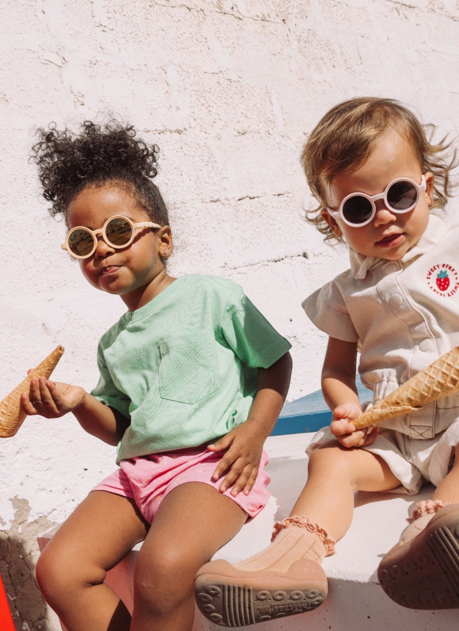 CHILDREN'S SUNGLASSES (0-18M) CORAL BLUSH