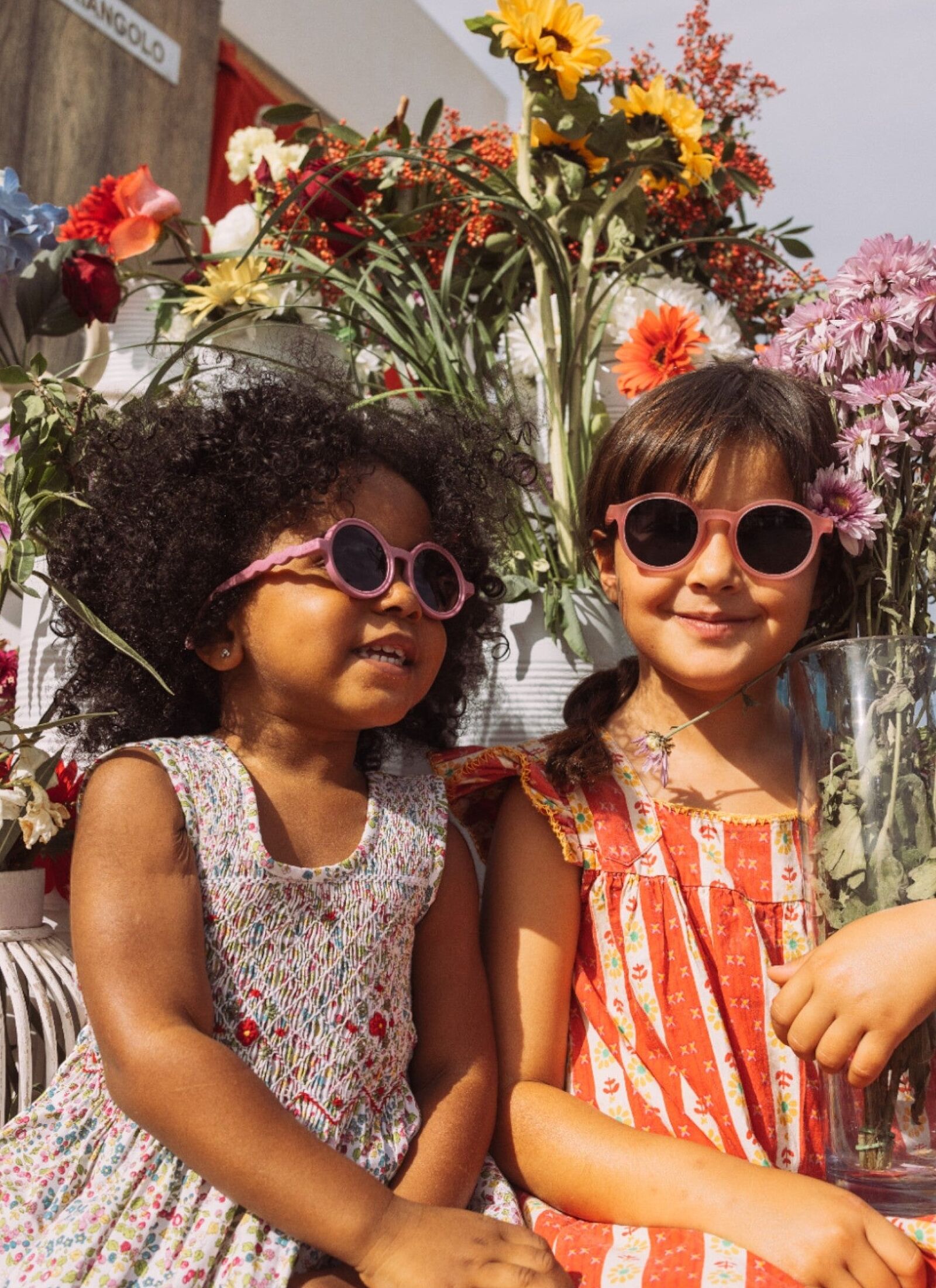 CHILDREN'S SUNGLASSES (3-5Y) PURPLE CORAL