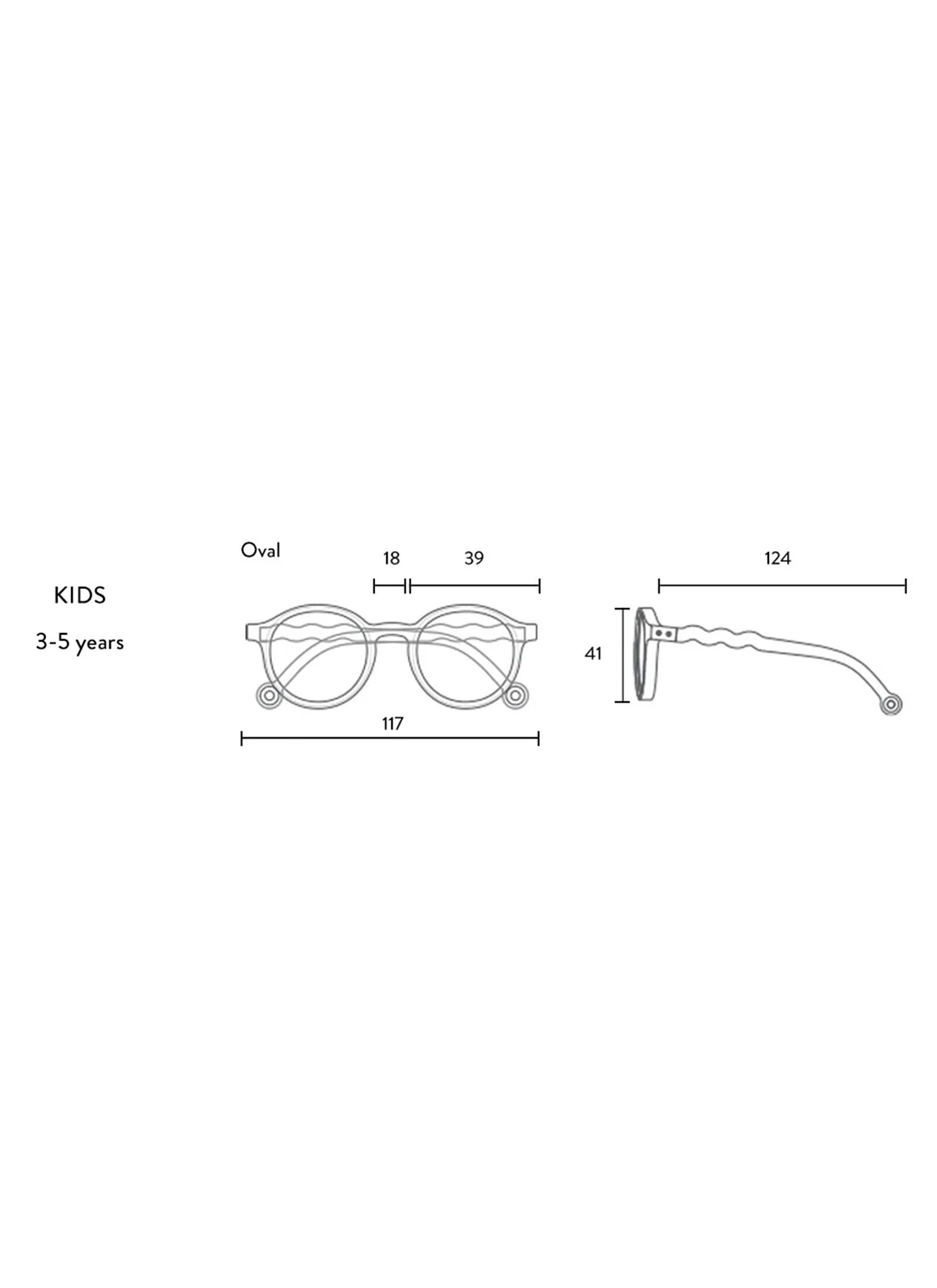 CHILDREN'S SUNGLASSES (3-5Y) PURPLE CORAL