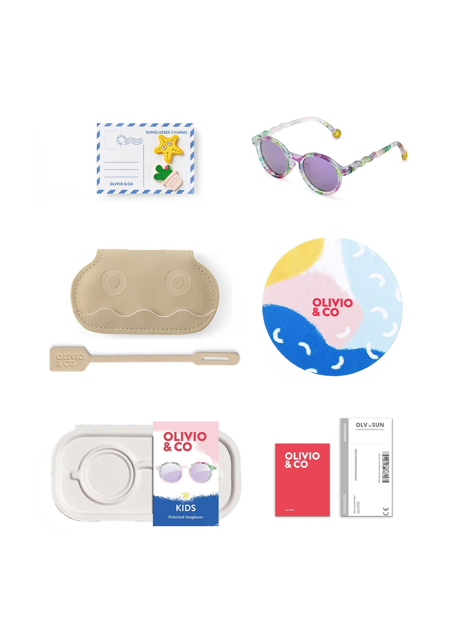 CHILDREN'S SUNGLASSES (3-5Y) WILD FLOWER