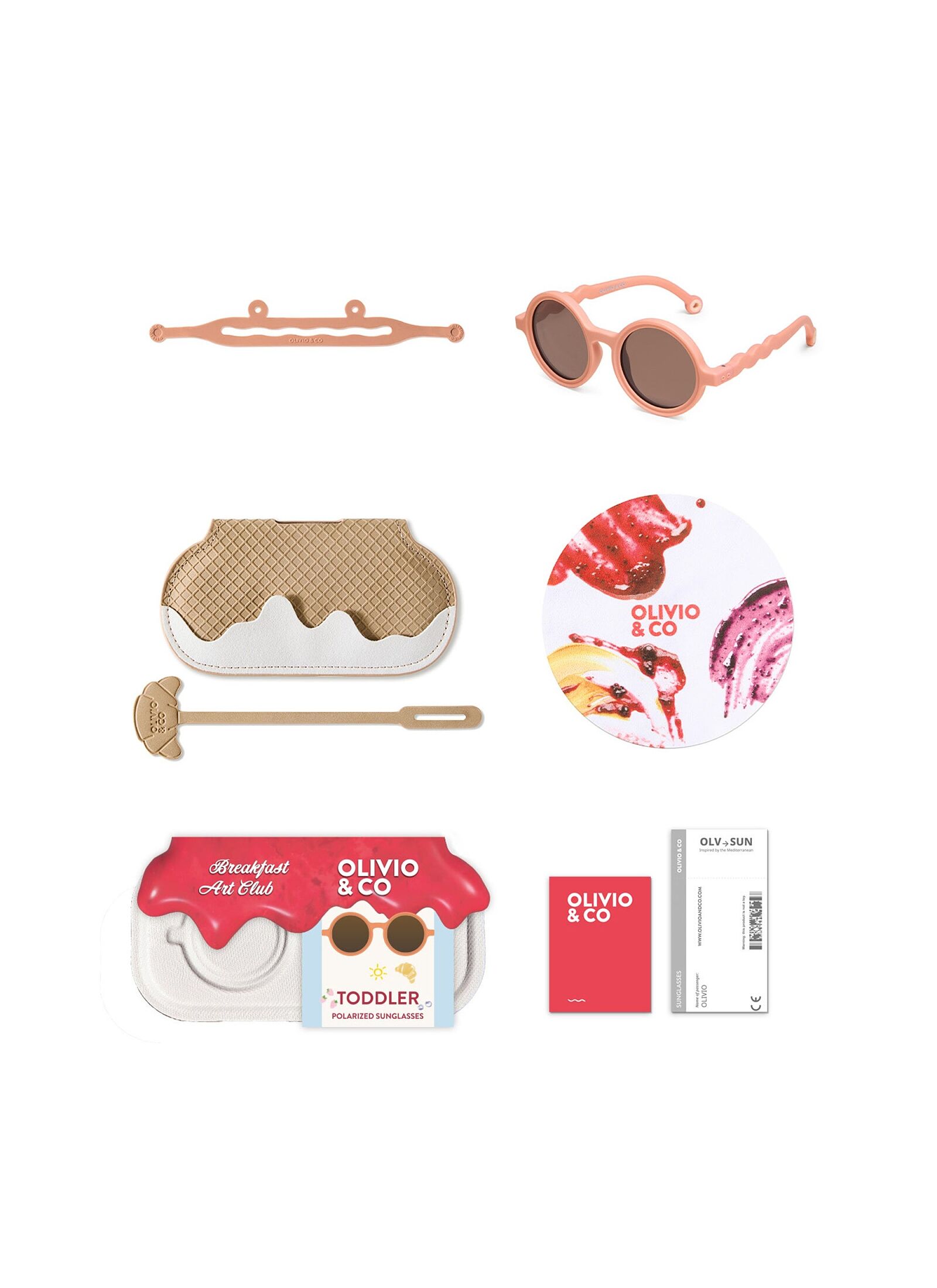 CHILDREN'S SUNGLASSES (18-36M) FIG PINK