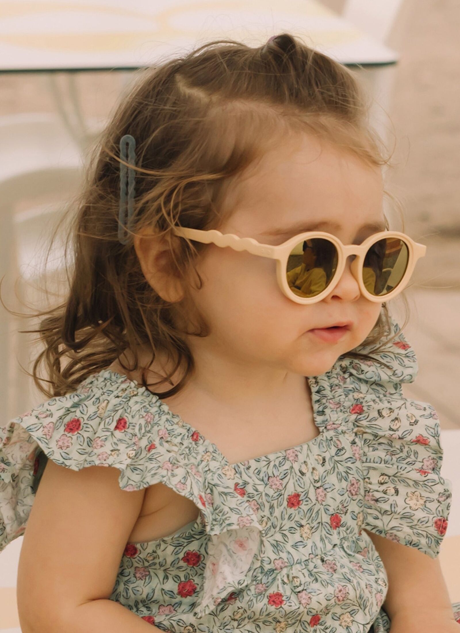 CHILDREN'S SUNGLASSES (18-36M) CORAL BLUSH