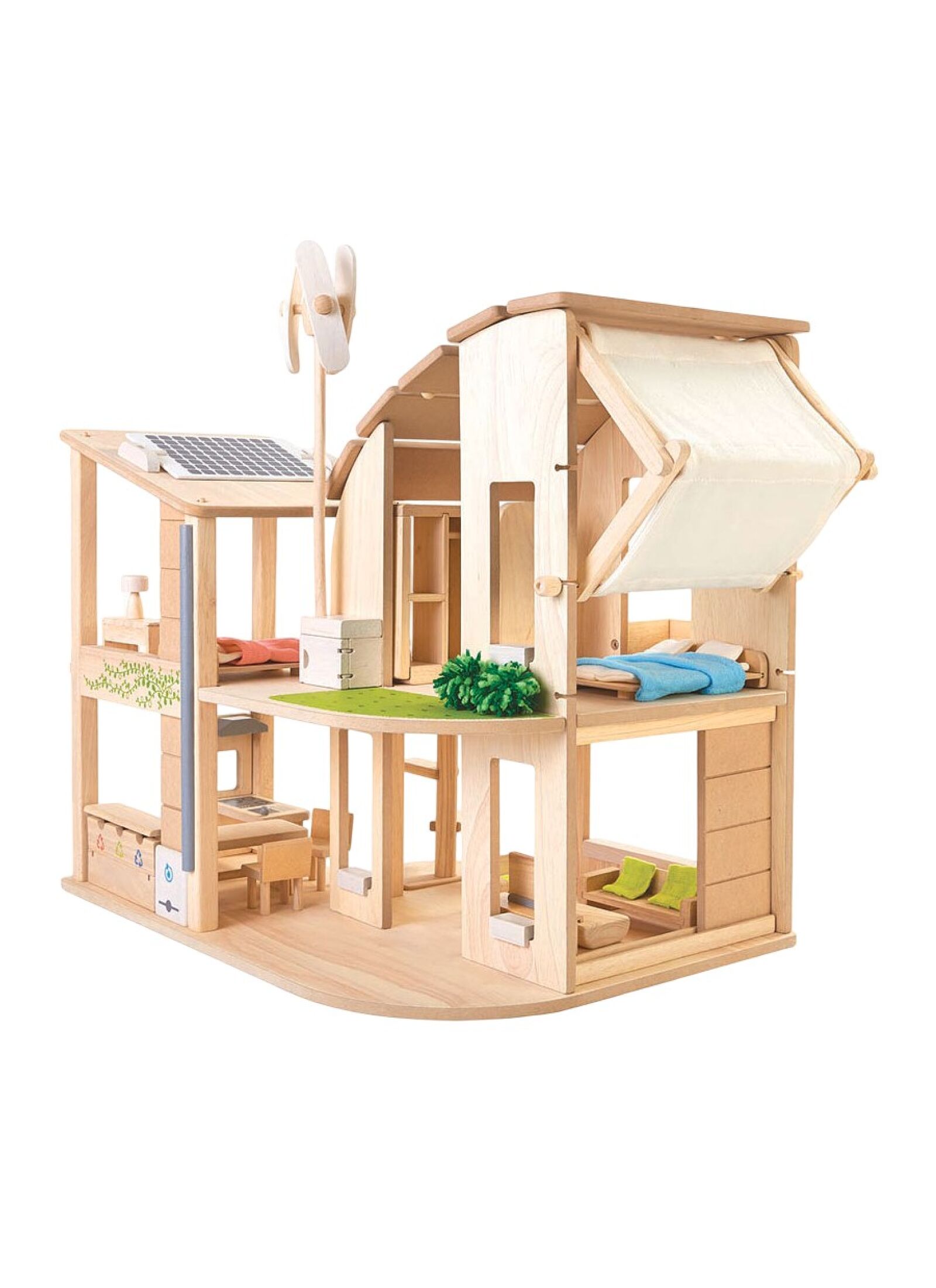 GREEN DOLLHOUSE