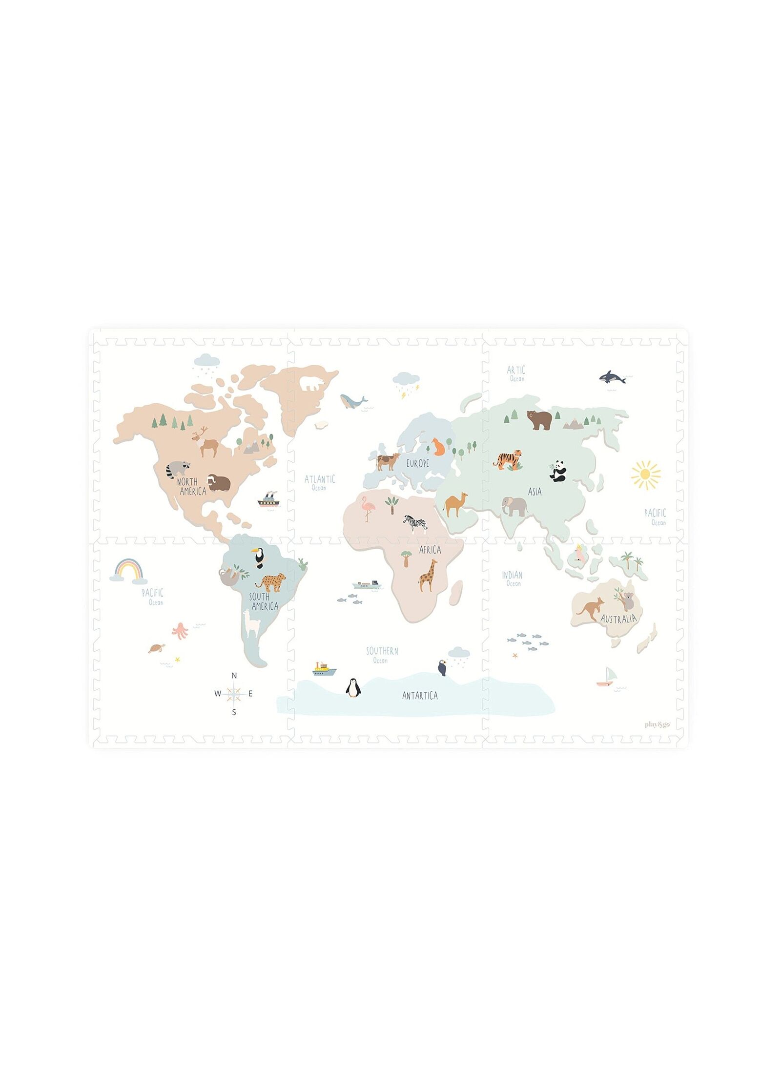 PLAY MAT MAP