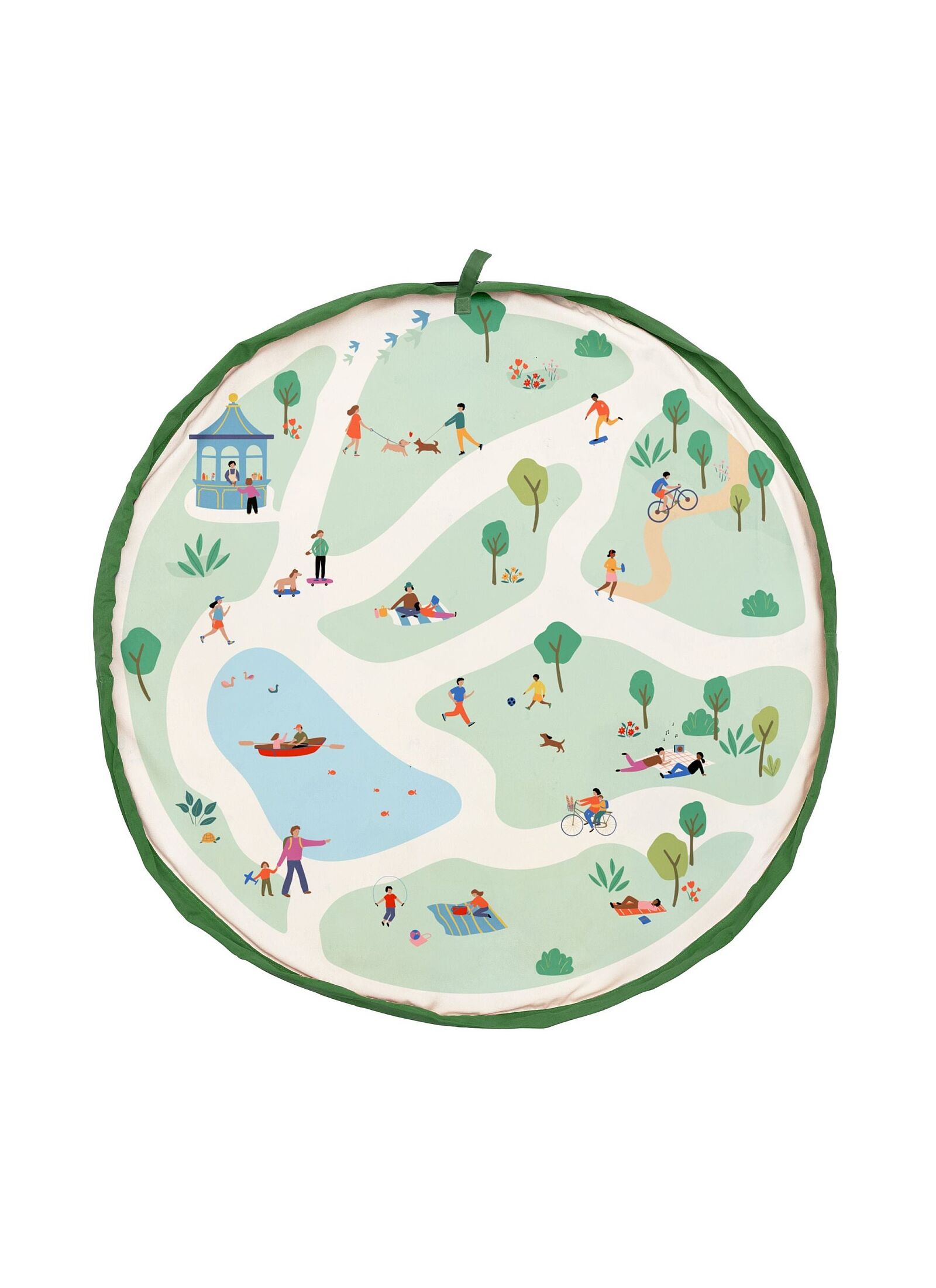 OUTDOOR PLAY MAT-STORAGE BAG PARK