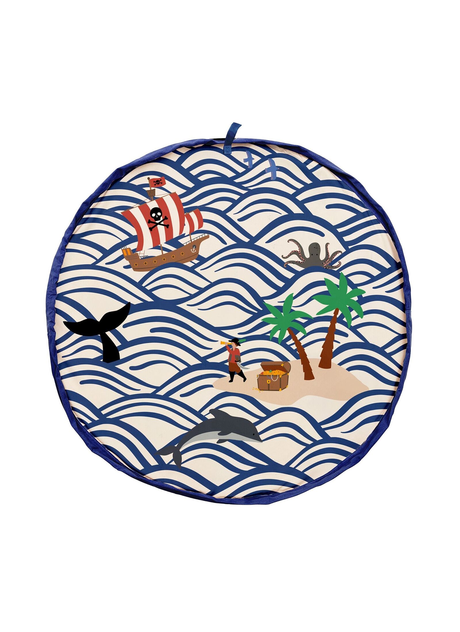 OUTDOOR PLAY MAT-STORAGE BAG PIRATE