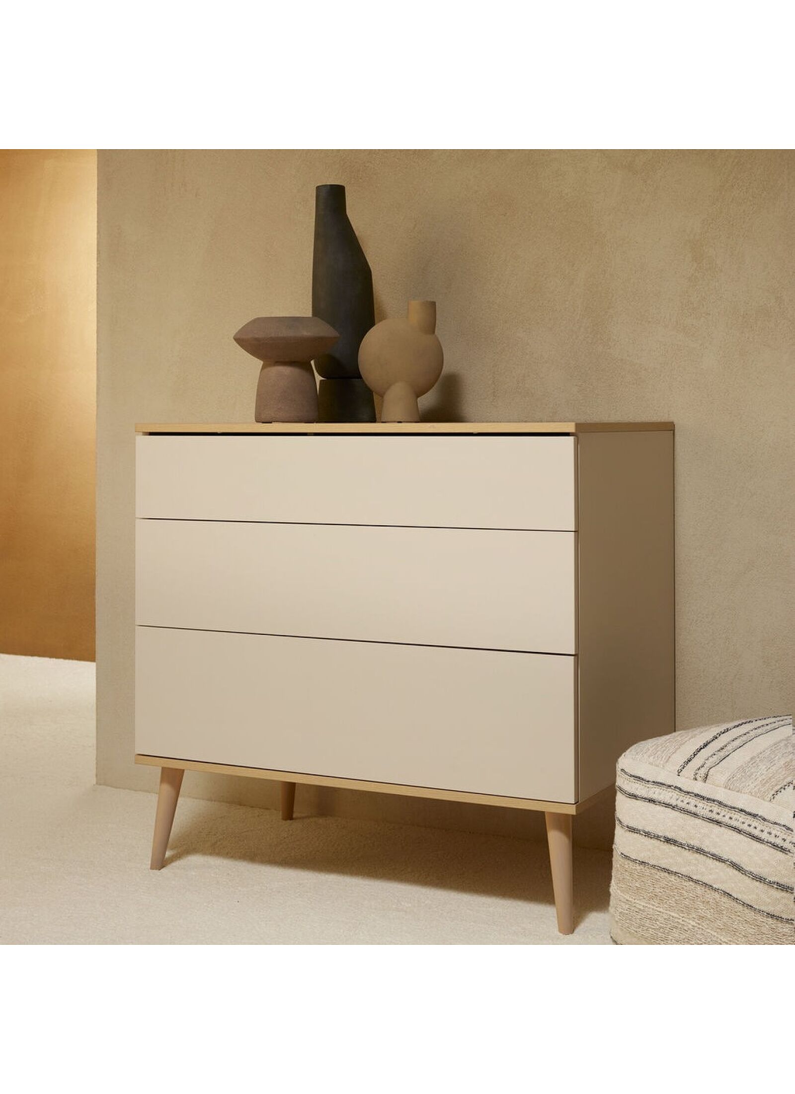 DRESSER FLOW CLAY &AMP; OAK