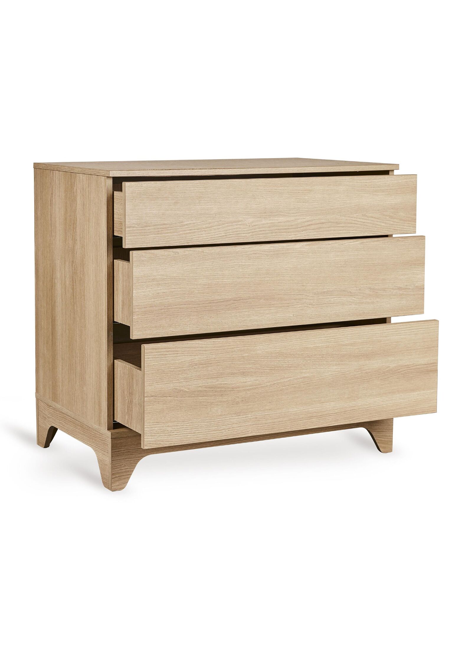 CRIB, DRAWER AND EXTENSION CHANGER UNIT SET TSUGI HONEY ASH