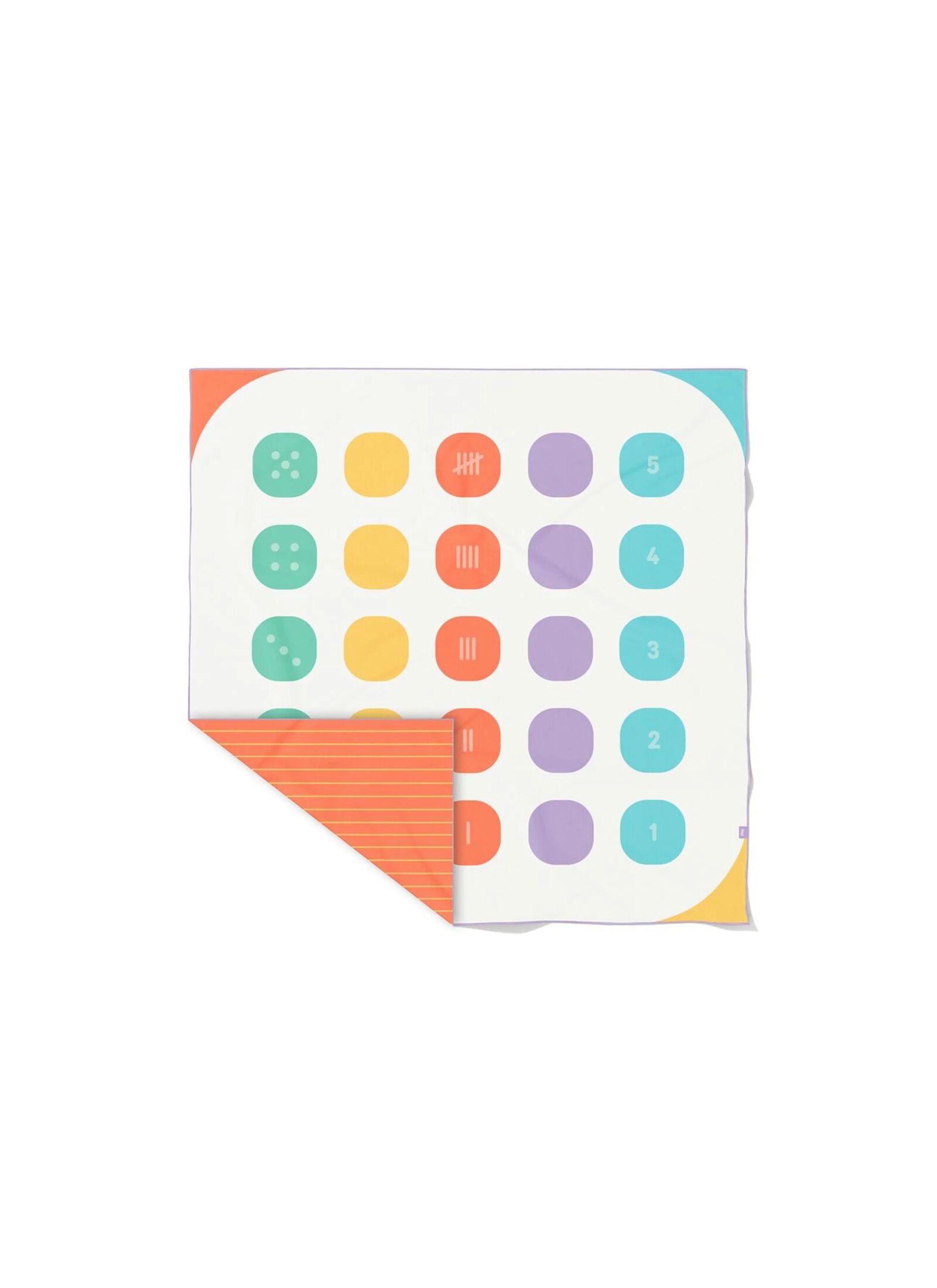 CHILDREN'S BEACH TOWEL BALANCE GAME