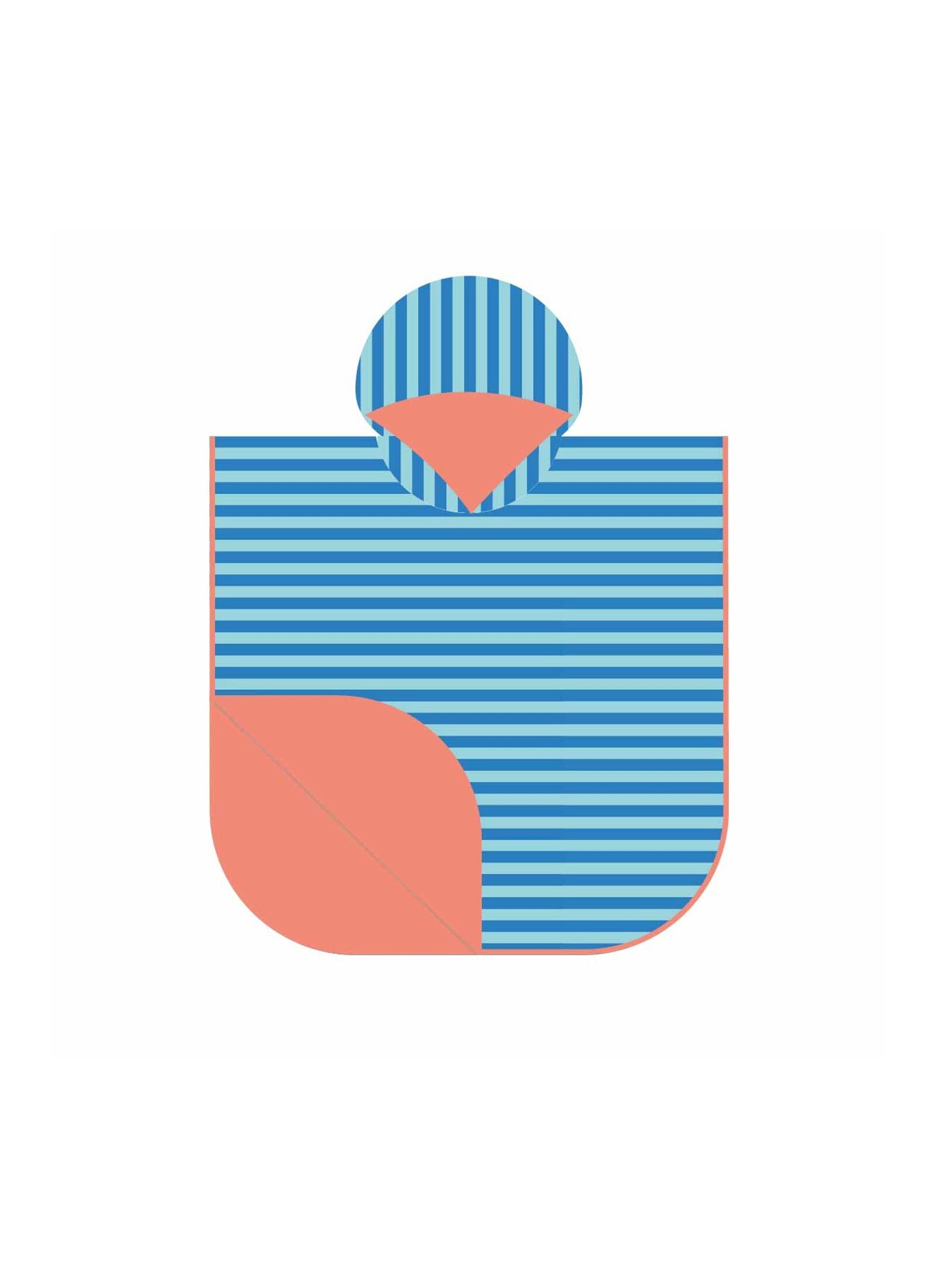 KIDS PONCHO OCEAN