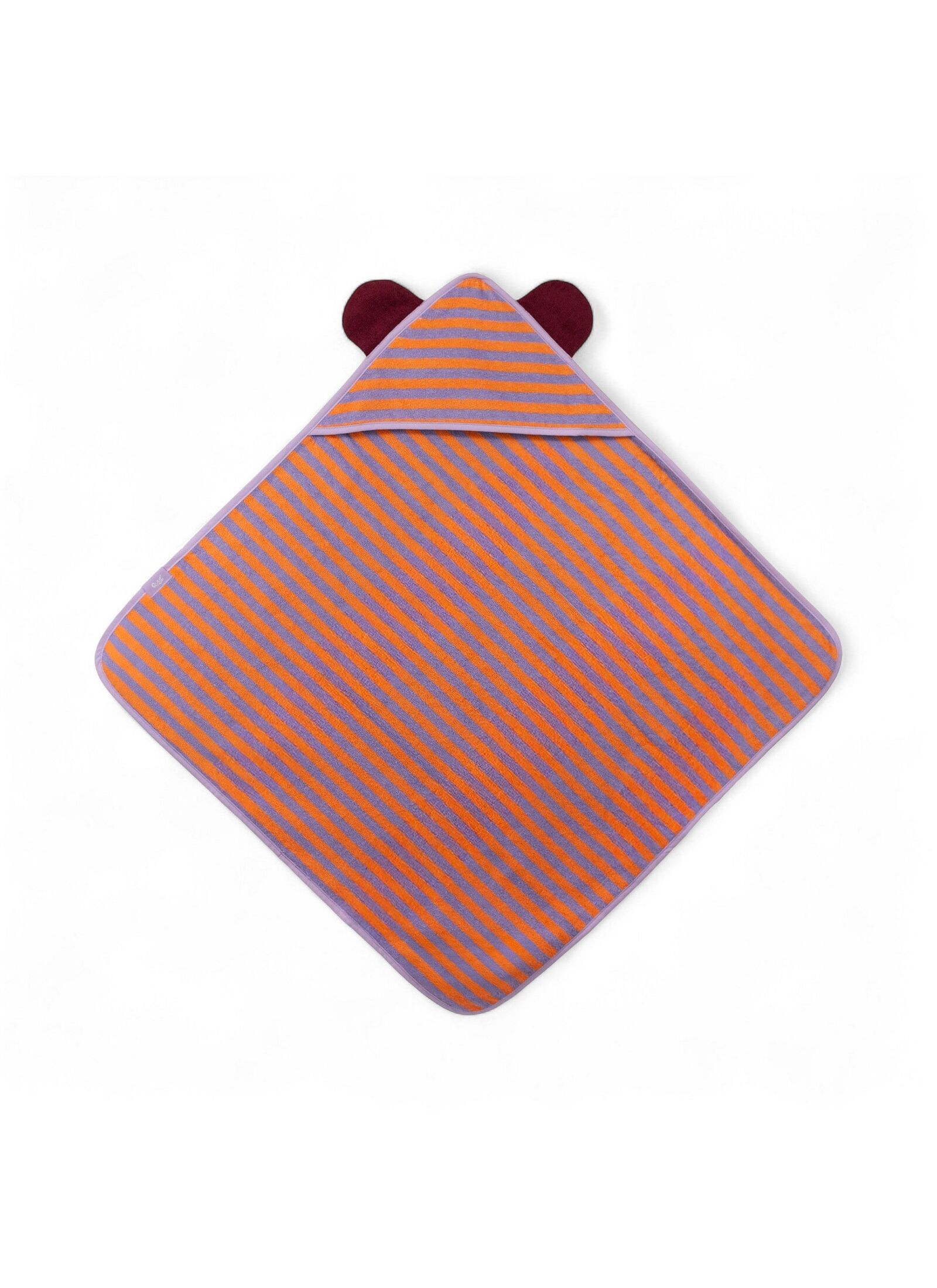 BATHROBE TOWEL TEDDY BEAR LAVENDER