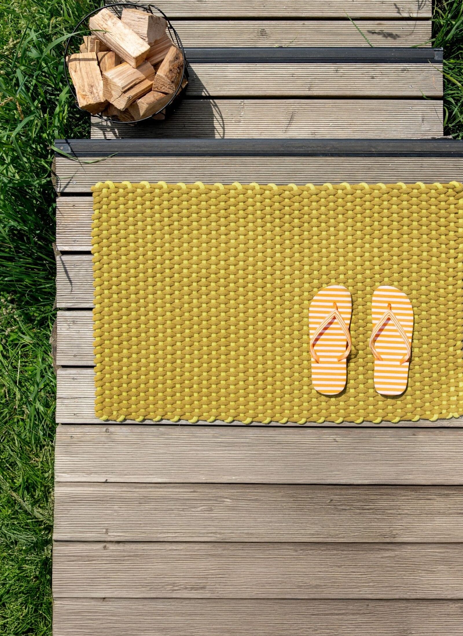 ENTRANCE MAT LIDA LIME