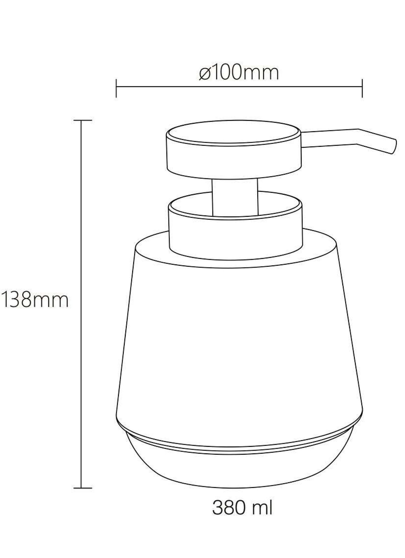 SOAP DISPENSER MOOD GREY