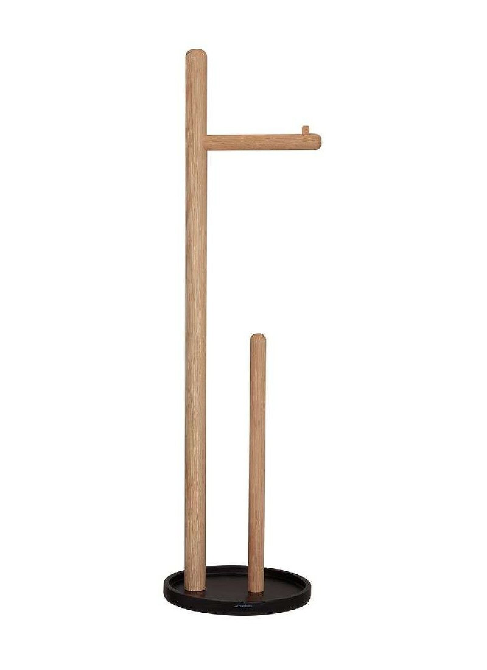 FLOOR-STANDING MAPPING RACK WITH PLACE FOR SPARE ROLLS INDUSTRIAL CHROME