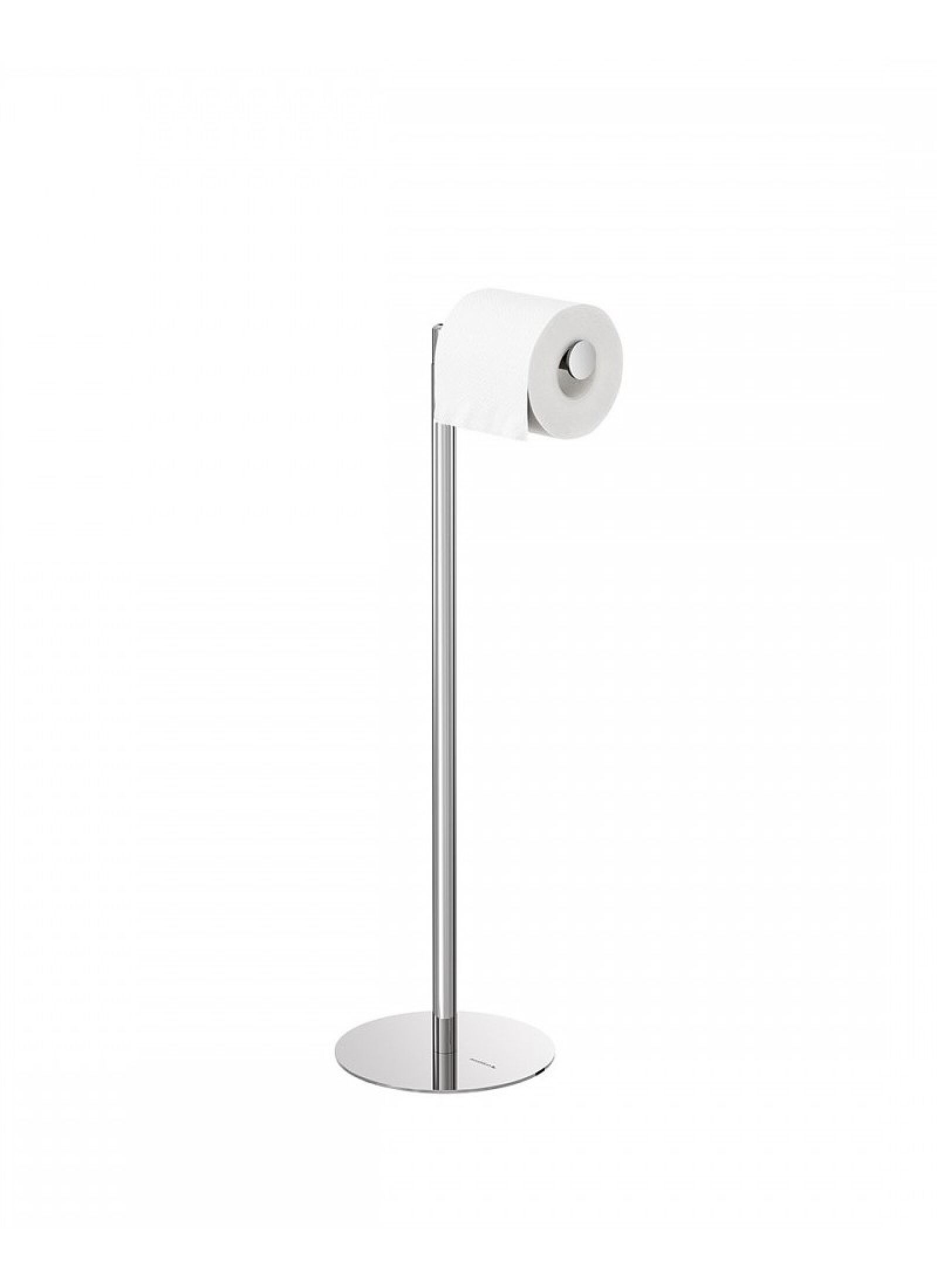 FLOOR-STANDING MAPPING RACK WITH PLACE FOR SPARE ROLLS INDUSTRIAL CHROME