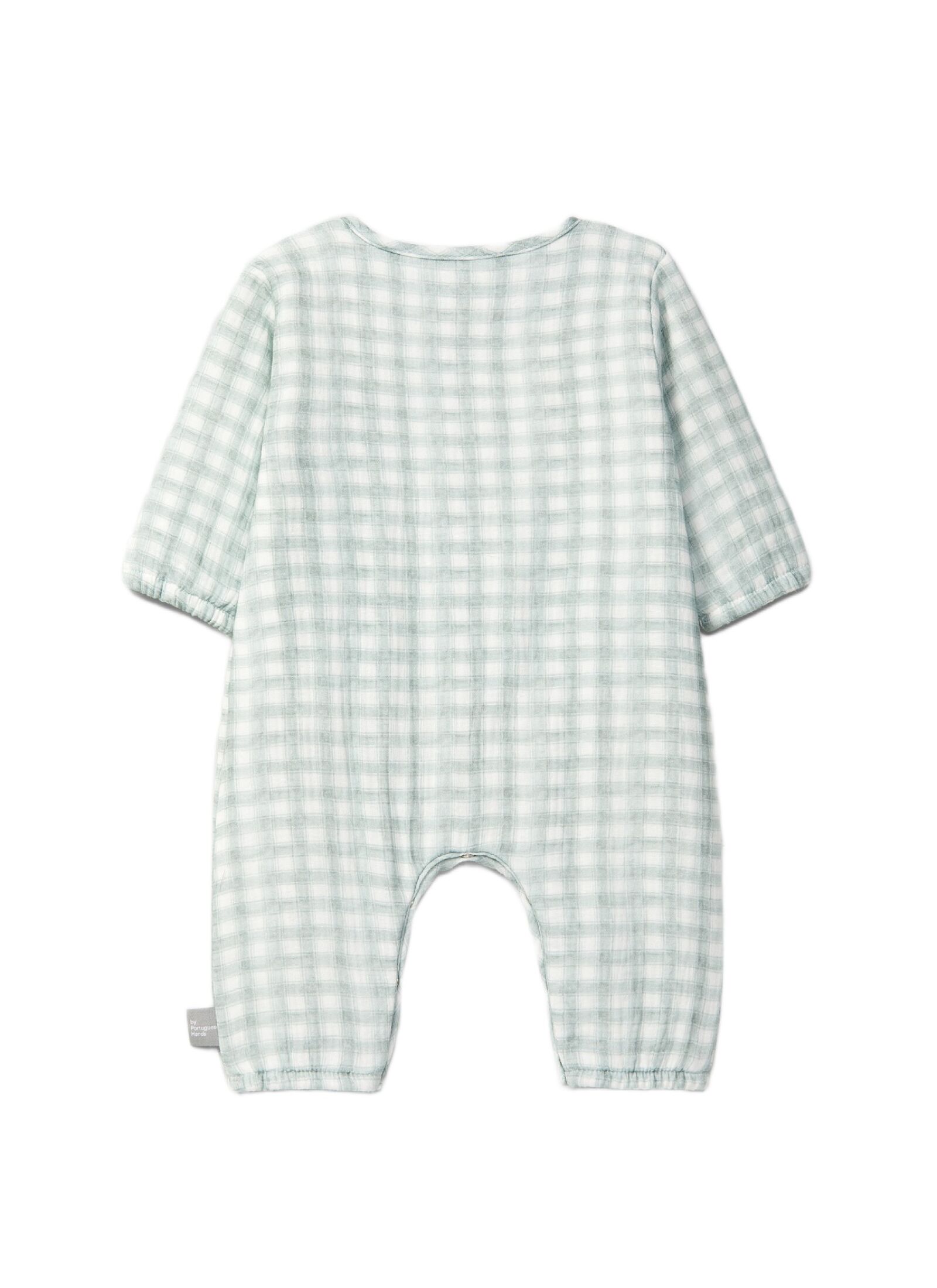 LONG-SLEEVED JUMPSUIT GREEN