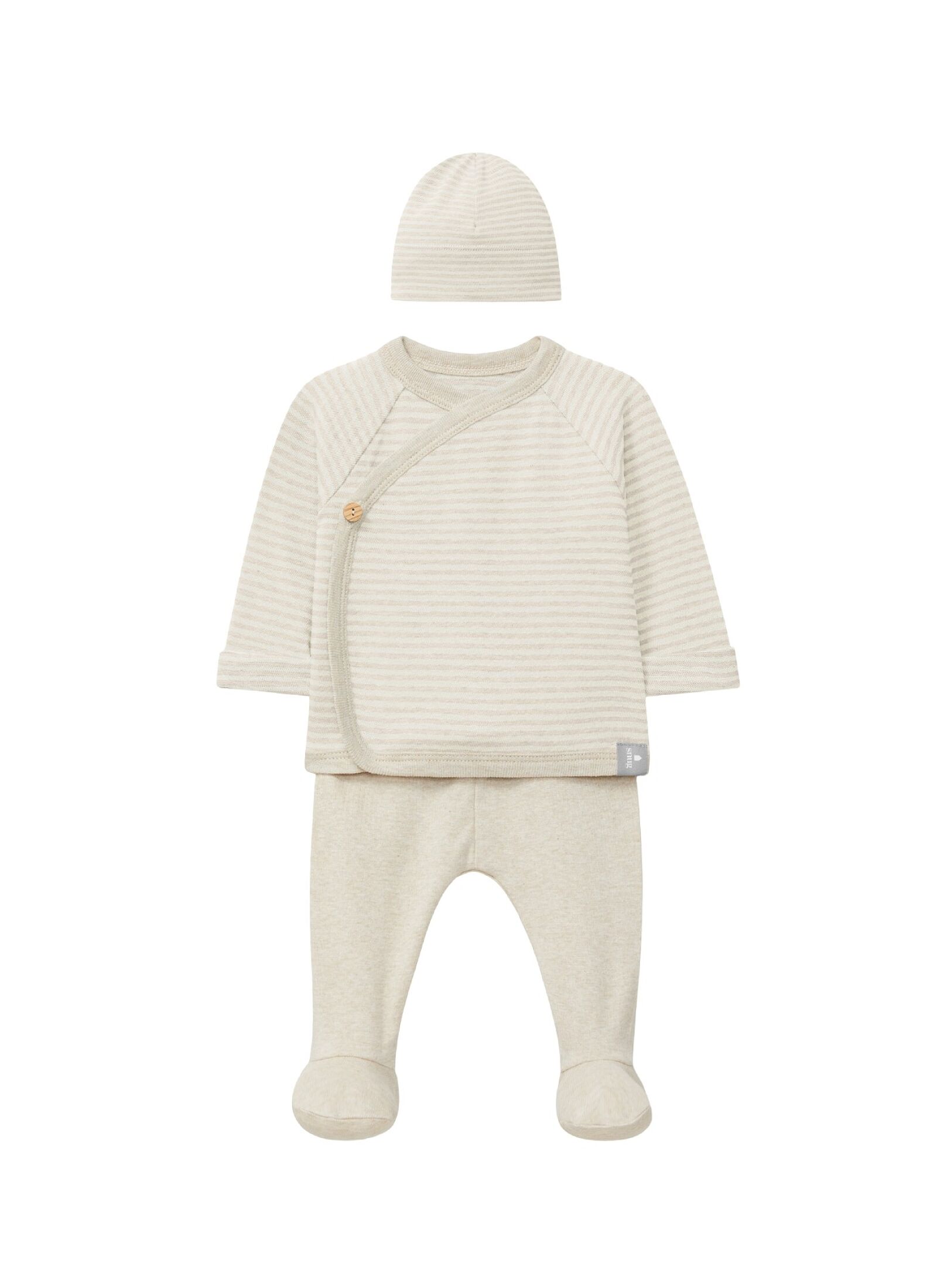 SWEATER PANTS AND HAT SET NATURAL