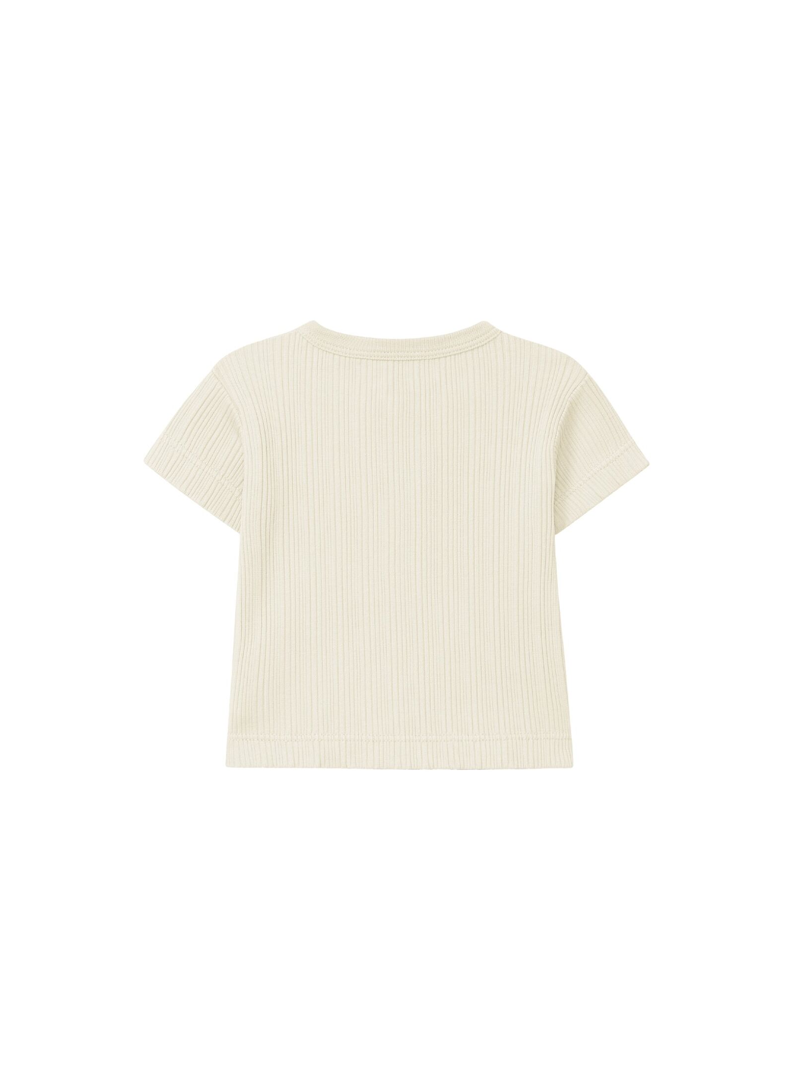ORGANIC COTTON COTTON SHORTSLEEVE T-SHIRT NATURAL